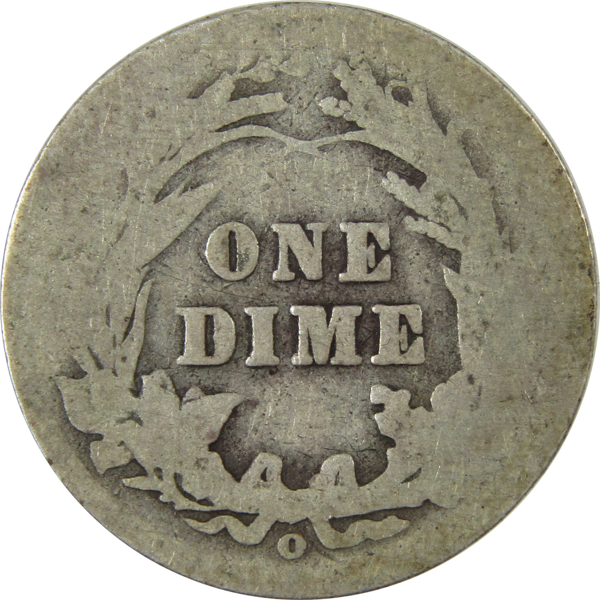 1905 O Micro O Barber Silver Dime AG About Good 10c Coin SKU:I26628