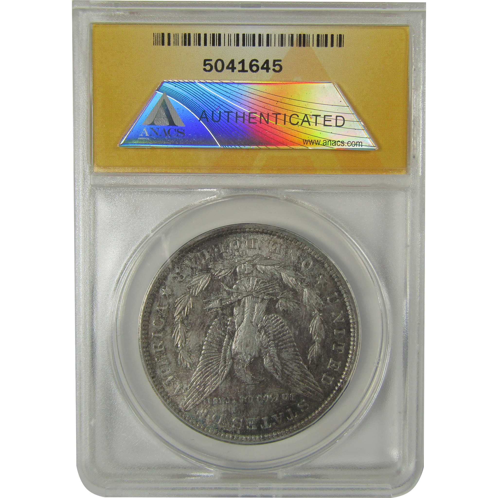 1890 O Morgan Dollar AU 50 ANACS Silver $1 Coin SKU:I23125 - Morgan coin - Morgan silver dollar - Morgan silver dollar for sale - Profile Coins & Collectibles