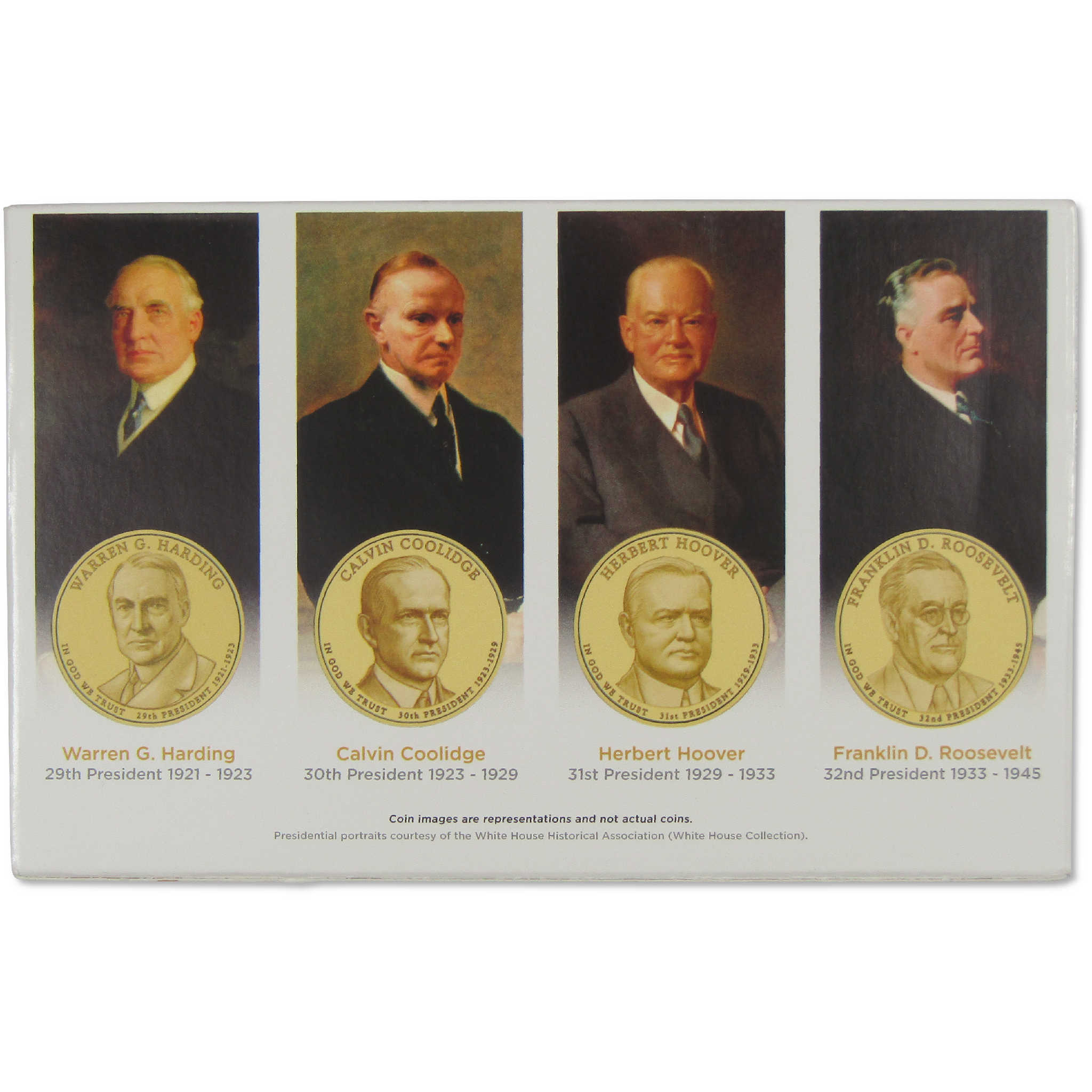 2014 Presidential Dollar Proof Set U.S. Mint Packaging OGP COA