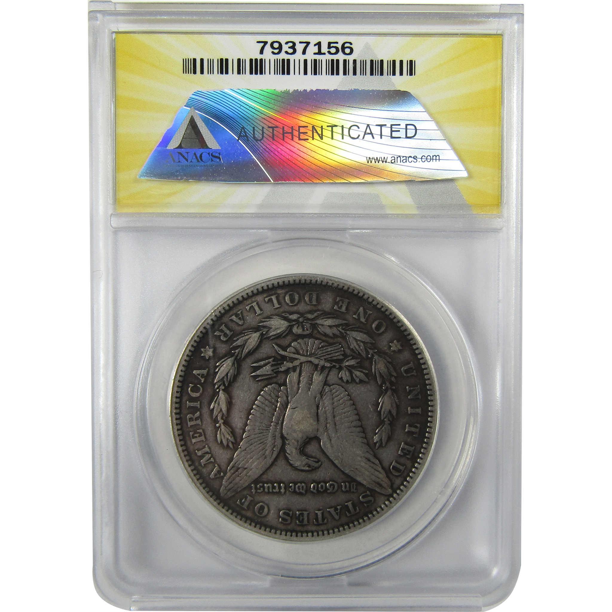 1894 Morgan Silver Dollar VF 30 Details ANACS $1 Coin SKU:I27990 - Morgan coin - Morgan silver dollar - Morgan silver dollar for sale - Profile Coins & Collectibles