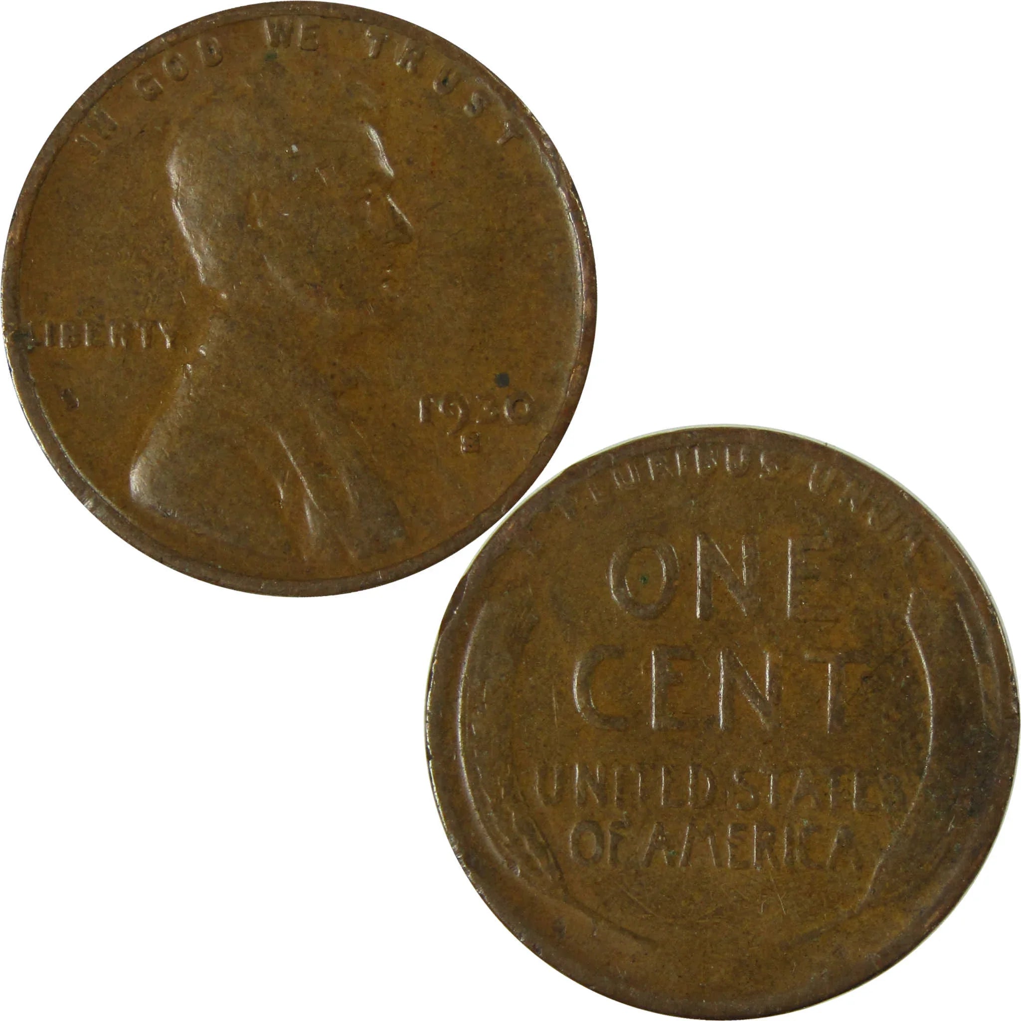 1930 S Lincoln Wheat Cent G Good Penny 1c Coin Collectible SKU:I26666