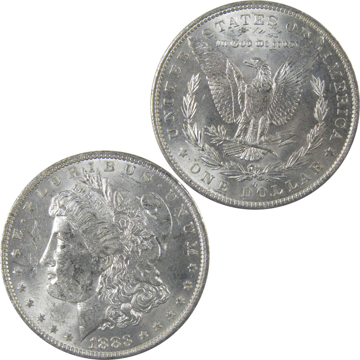 1883 O Morgan Silver Dollar Uncirculated Mint State $1 Coin SKU:I24840 - Morgan coin - Morgan silver dollar - Morgan silver dollar for sale - Profile Coins & Collectibles