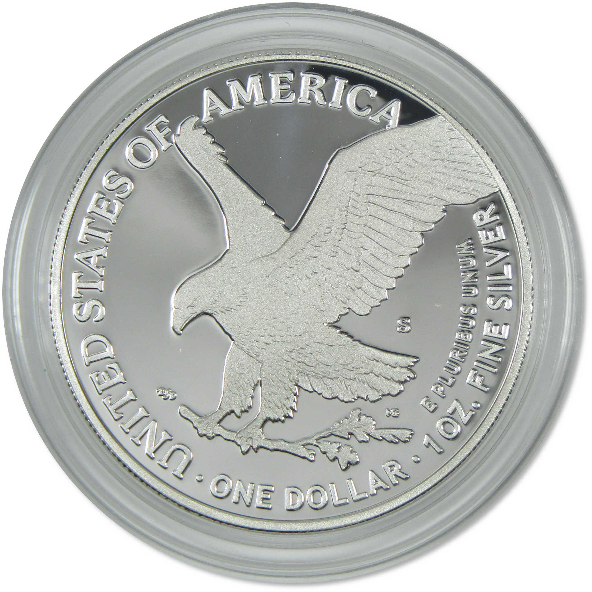 2024 S American Silver Eagle Choice Proof Bullion $1 Coin OGP COA
