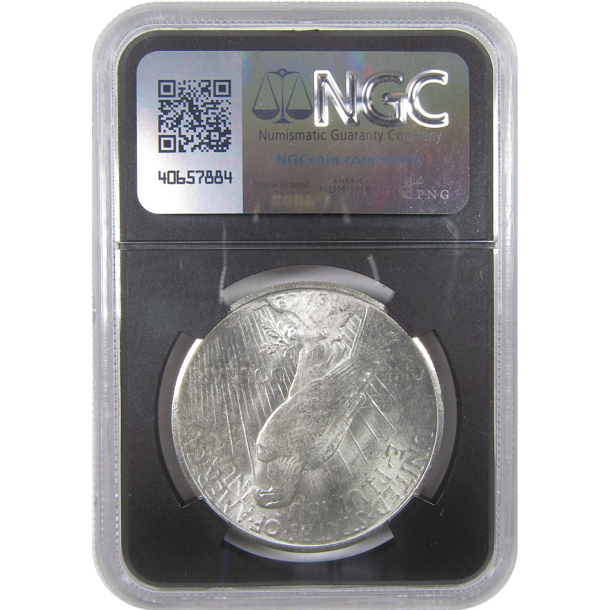 1926 Peace Dollar MS 63 NGC Silver Original Bag Fragment SKU:I18891