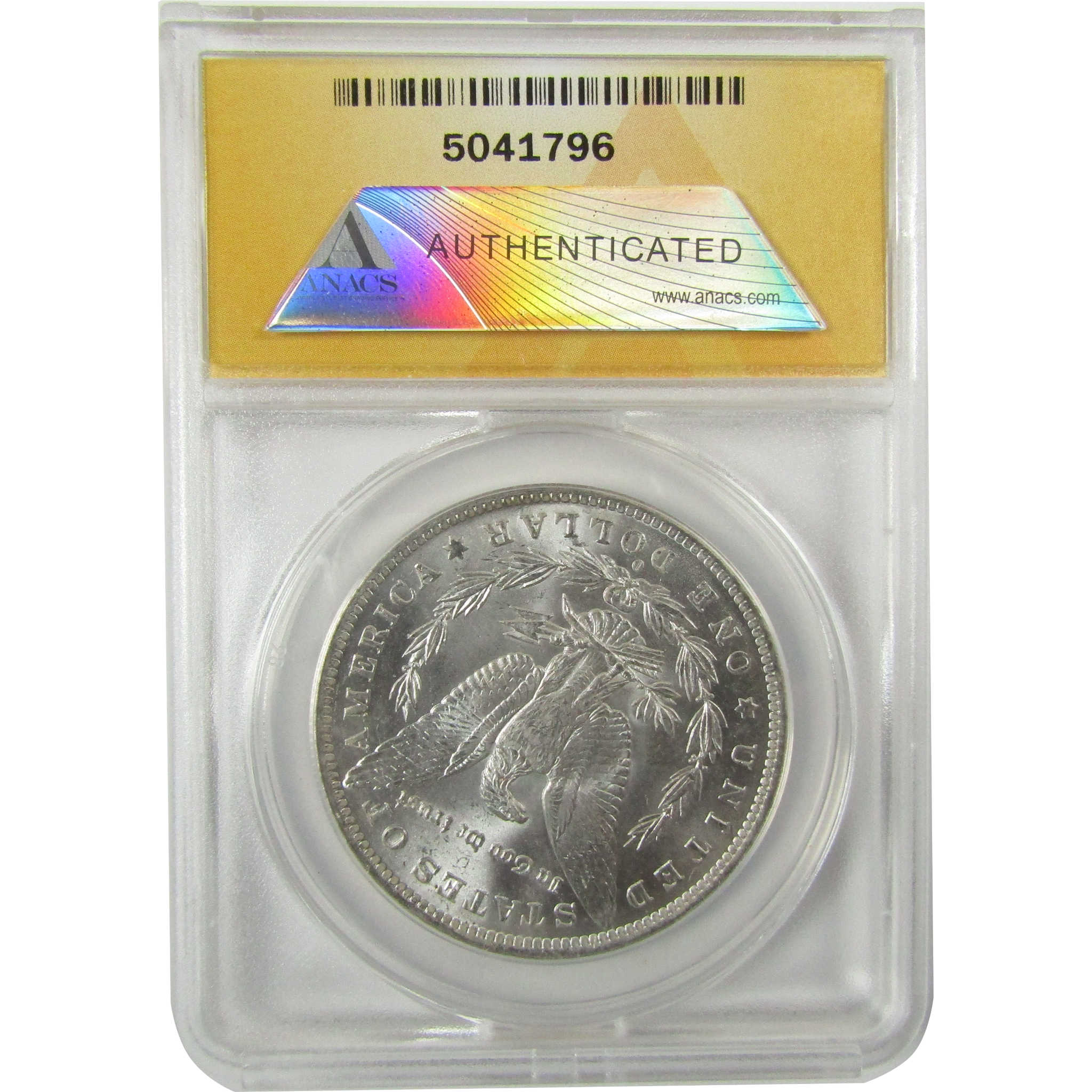 1884 O Morgan Silver Dollar MS 63 ANACS Uncirculated SKU:I28301
