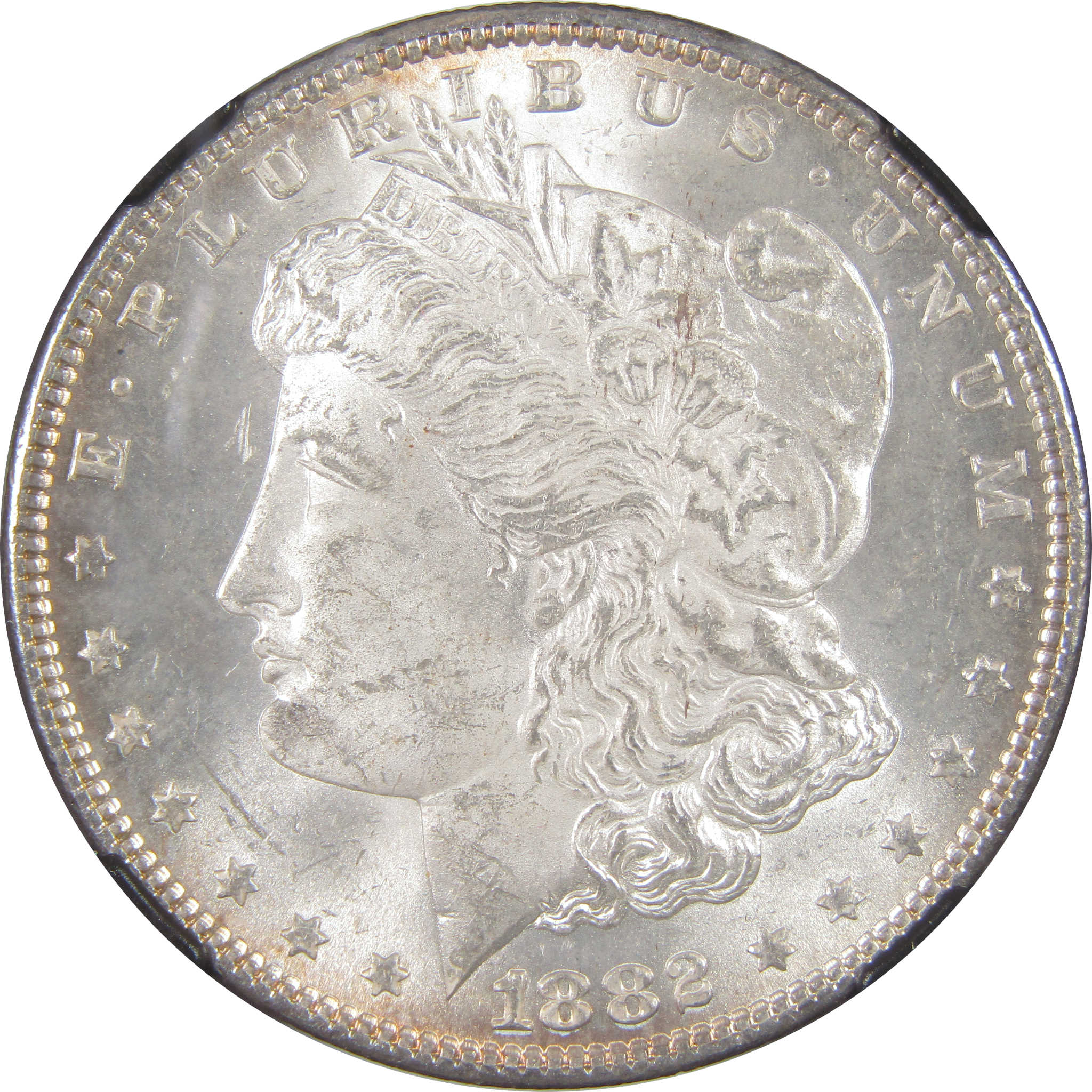 1882 Morgan Dollar MS 63 NGC Silver Original Bag Fragment SKU:I18295 - Morgan coin - Morgan silver dollar - Morgan silver dollar for sale - Profile Coins & Collectibles