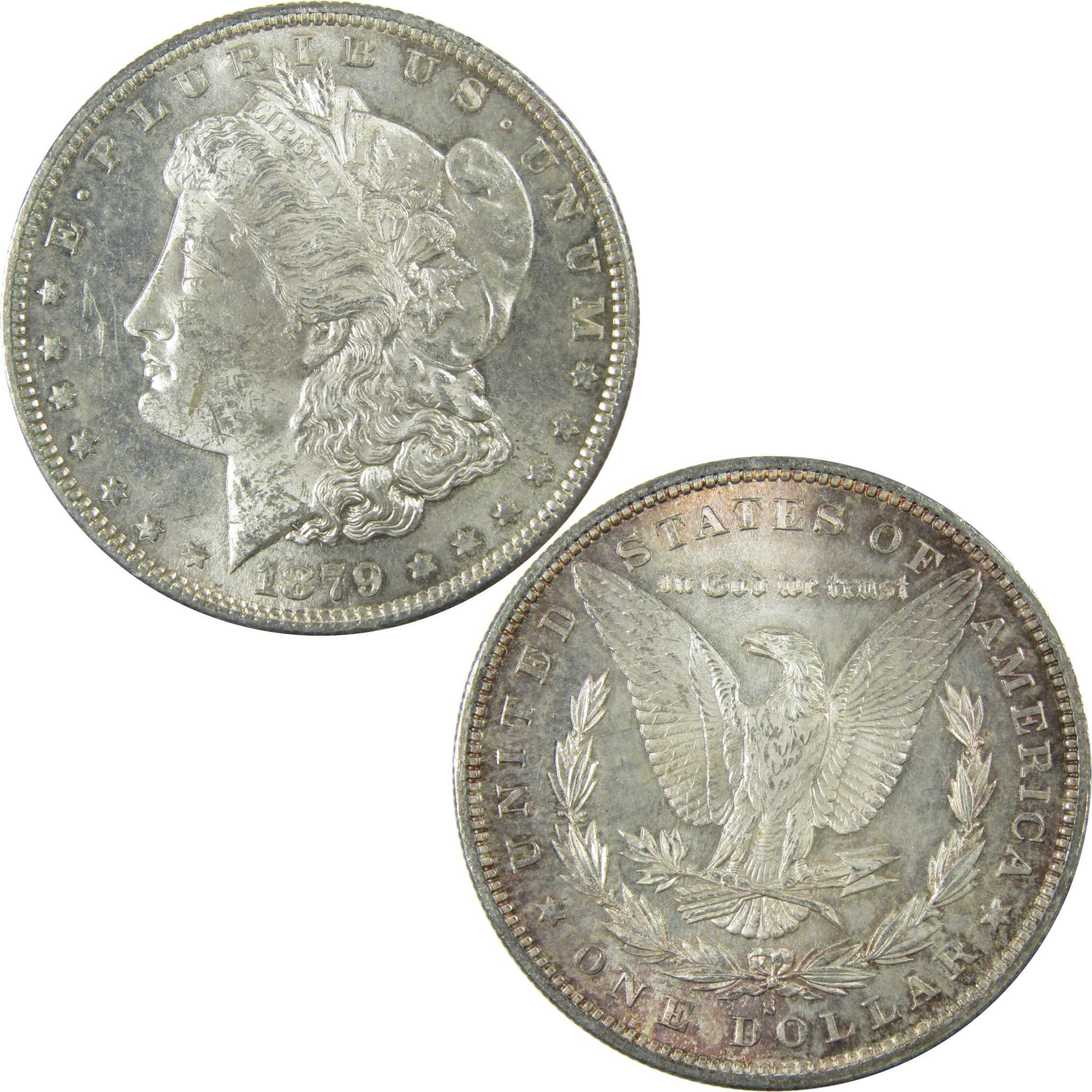 1879 S Rev 79 Morgan Silver Dollar Uncirculated Mint State SKU:I27516 - Morgan coin - Morgan silver dollar - Morgan silver dollar for sale - Profile Coins & Collectibles