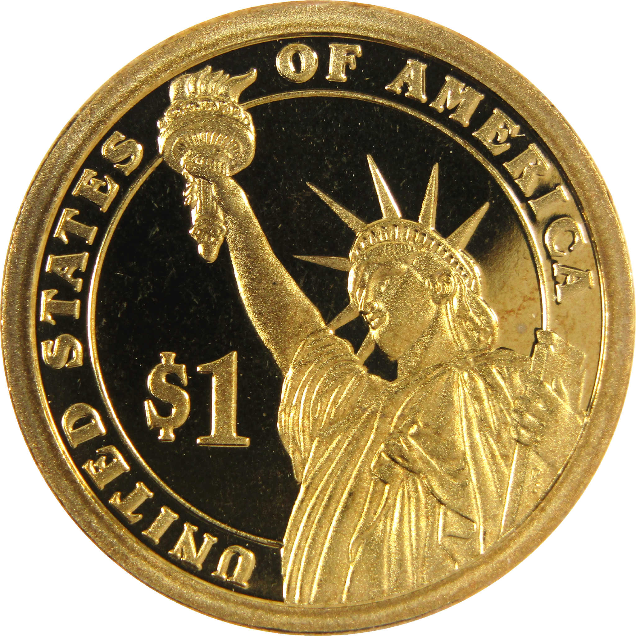 2008 S John Quincy Adams Presidential Dollar Choice Proof $1 Coin