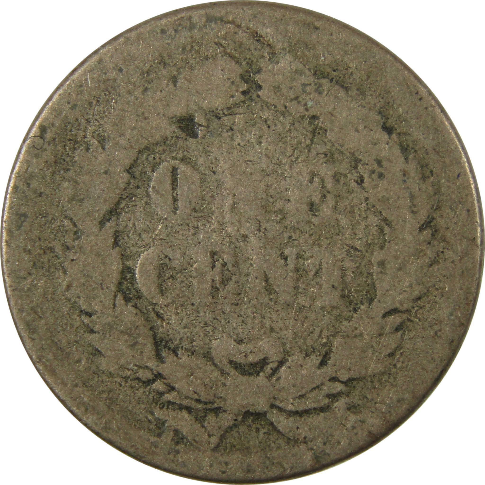 1859 Indian Head Cent AG About Good Penny 1c Coin SKU:CP1318