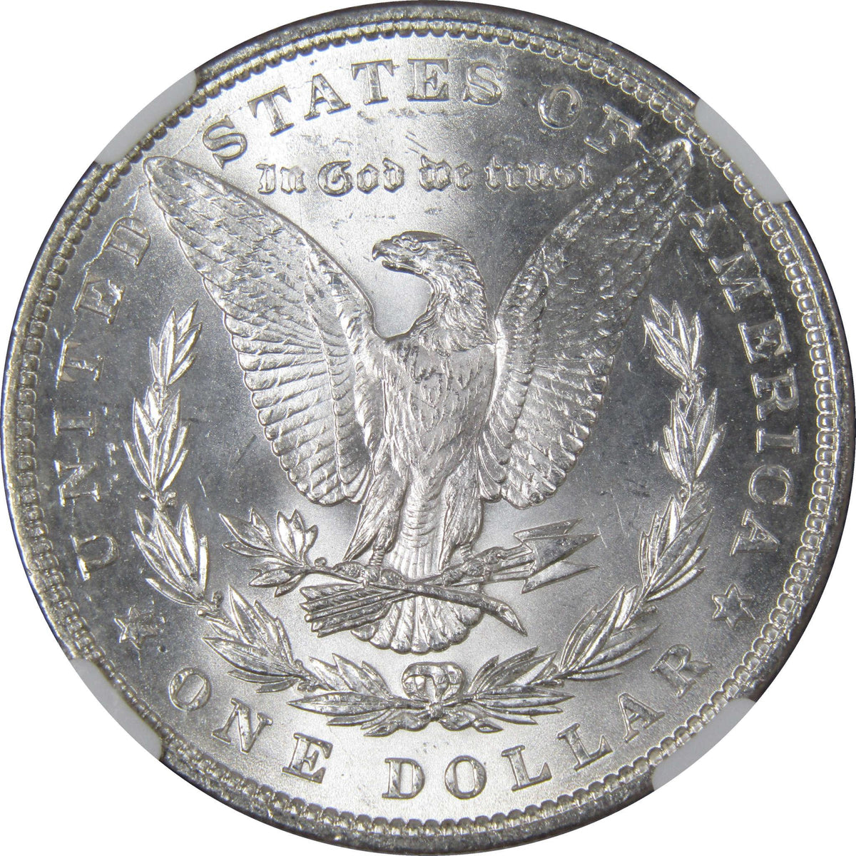 1886 Morgan Silver Dollar MS 65 NGC Uncirculated $1 Coin Collectible - Morgan coin - Morgan silver dollar - Morgan silver dollar for sale - Profile Coins & Collectibles