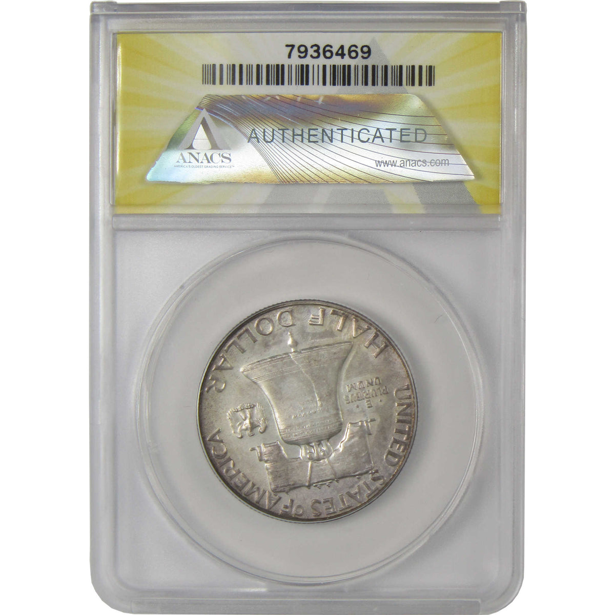 1954 Franklin Silver Half Dollar PF 64 ANACS Proof 50c Coin SKU:I28772