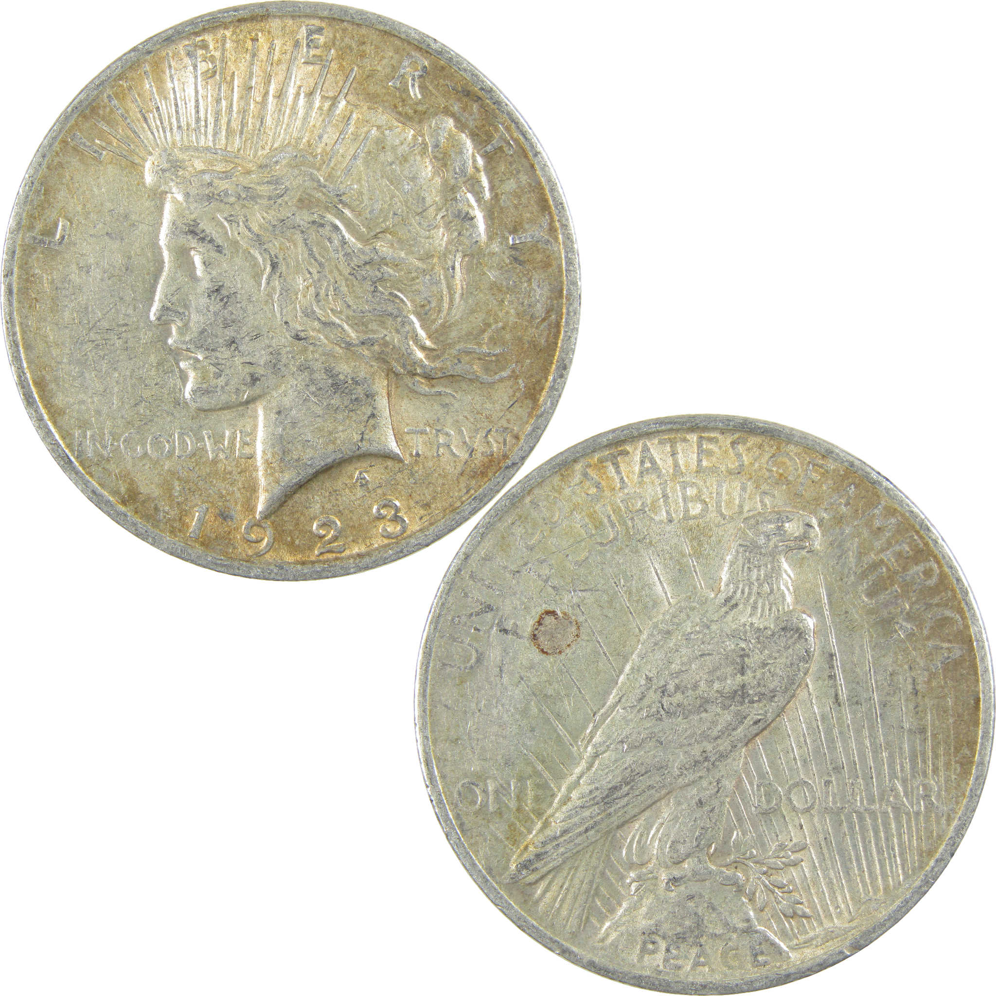 1923 Peace Dollar VF Very Fine Silver $1 Coin