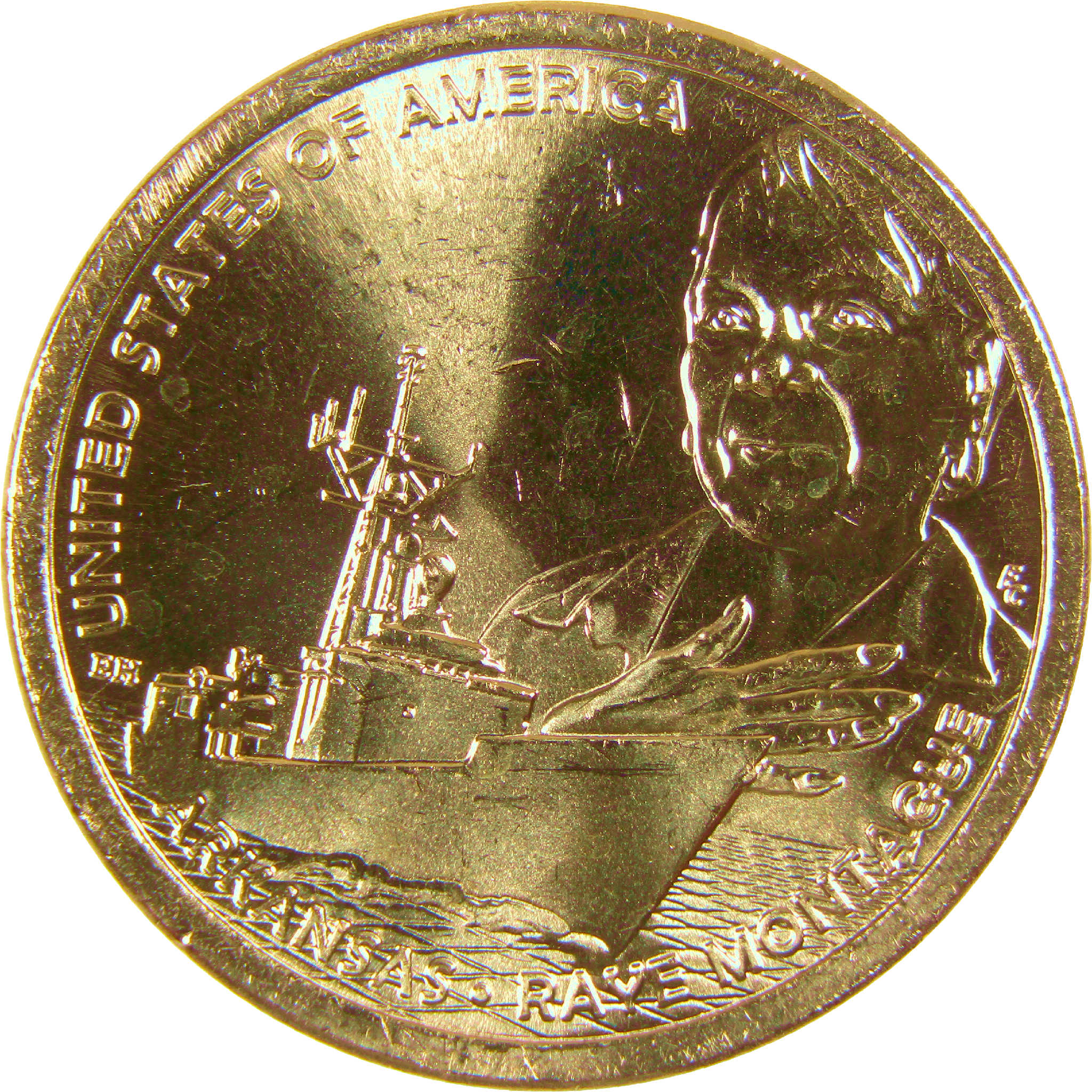 2025 D Arkansas Raye Montague American Innovation Dollar Uncirculated