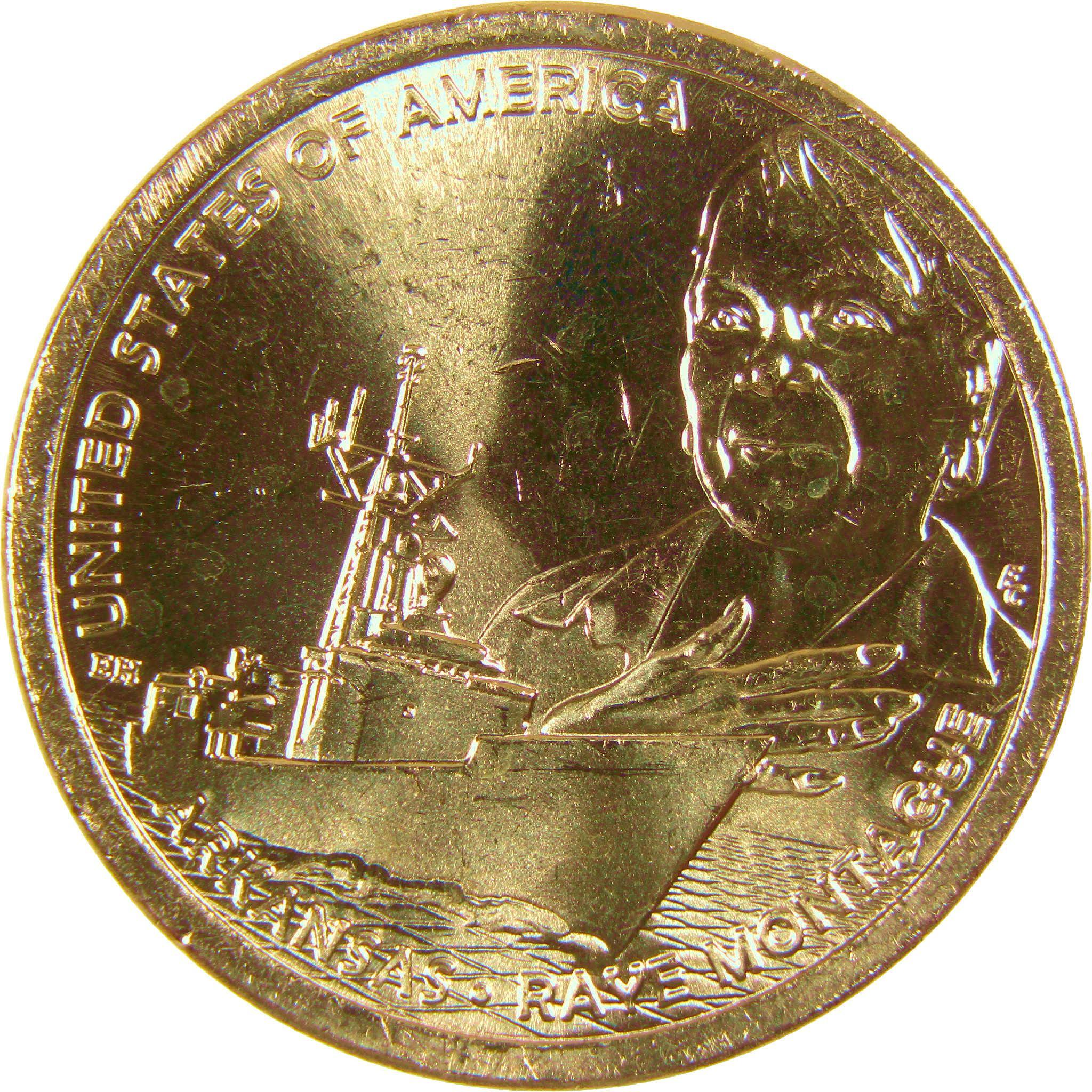 2025 D Arkansas Raye Montague American Innovation Dollar Uncirculated