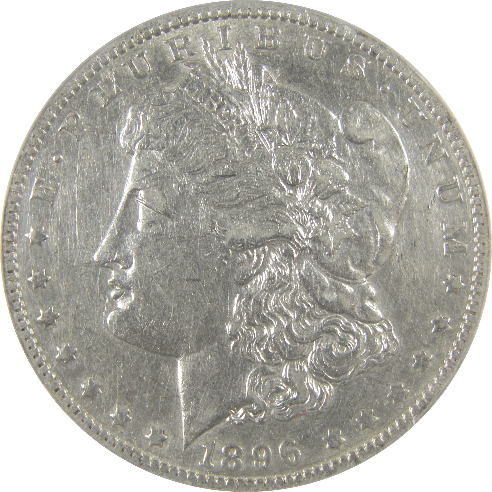 1896 O Morgan Dollar AU 50 Details ANACS Silver $1 Coin SKU:I19036 - Morgan coin - Morgan silver dollar - Morgan silver dollar for sale - Profile Coins & Collectibles