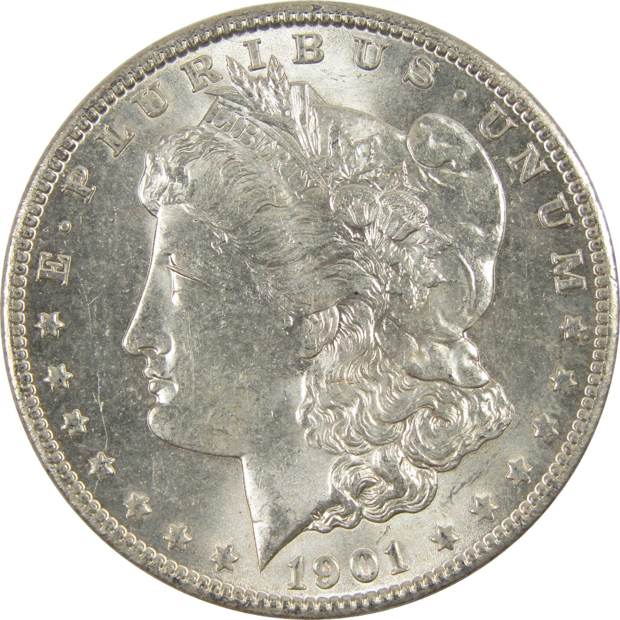 1901 O Morgan Dollar CH AU Choice About Uncirculated Silver $1 Coin - Morgan coin - Morgan silver dollar - Morgan silver dollar for sale - Profile Coins & Collectibles