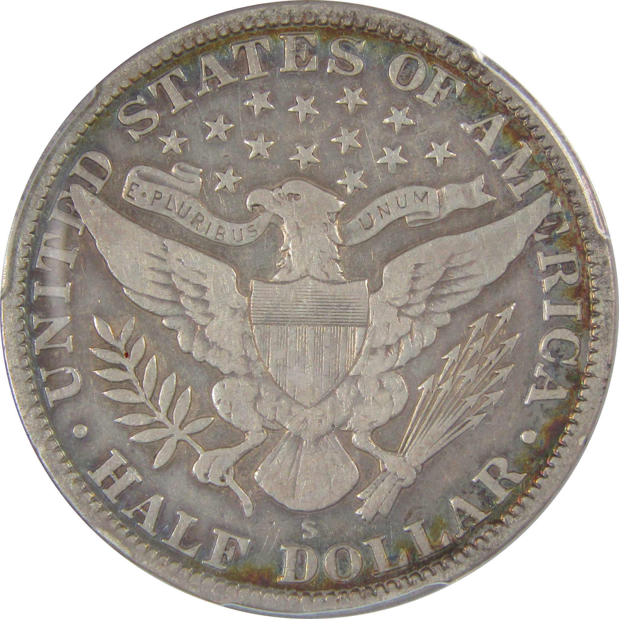 1913 S Barber Half Dollar F Fine Details PCGS Silver 50c Coin SKU:CP44