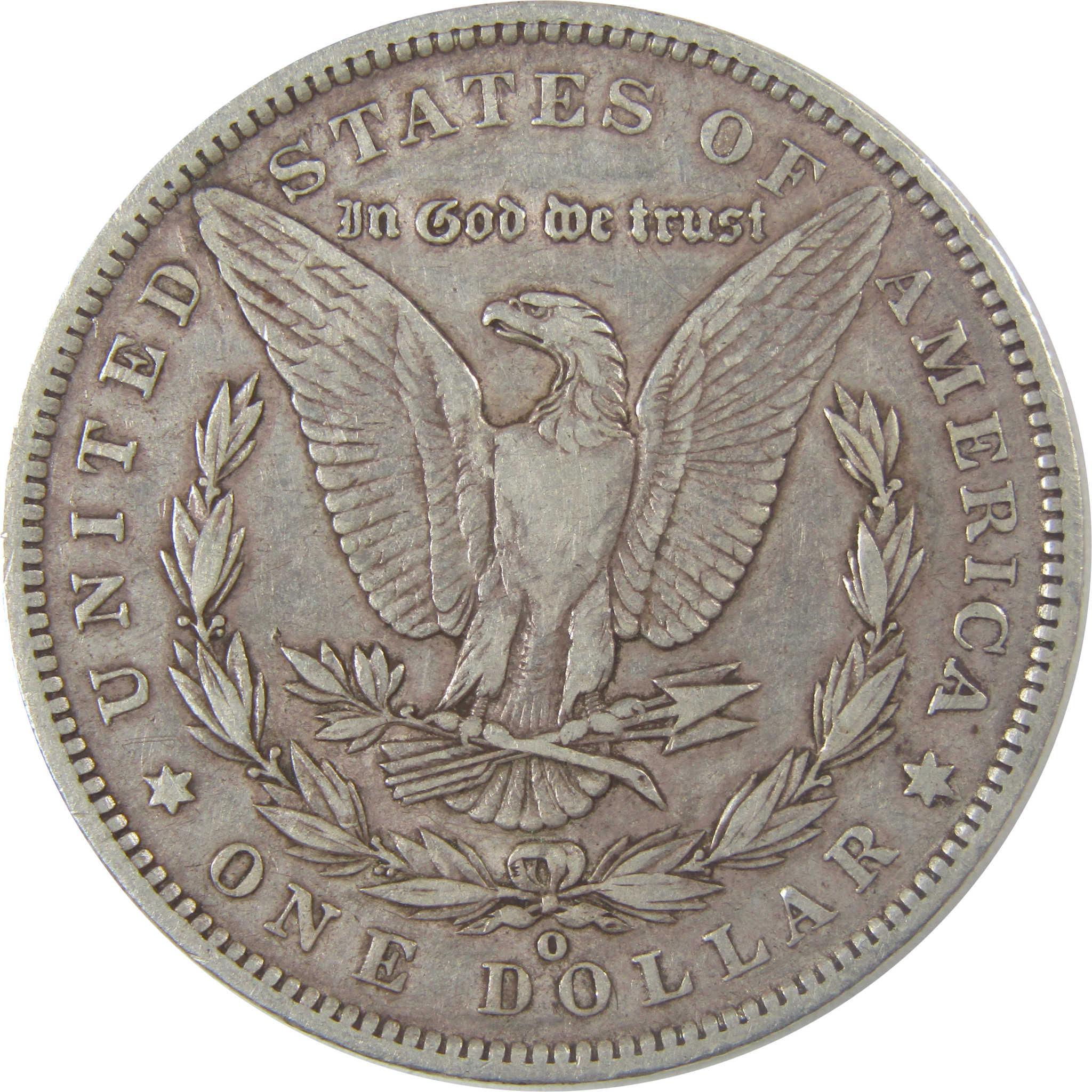 1891 O Morgan Silver Dollar VF Very Fine $1 Coin SKU:I24665 - Morgan coin - Morgan silver dollar - Morgan silver dollar for sale - Profile Coins & Collectibles