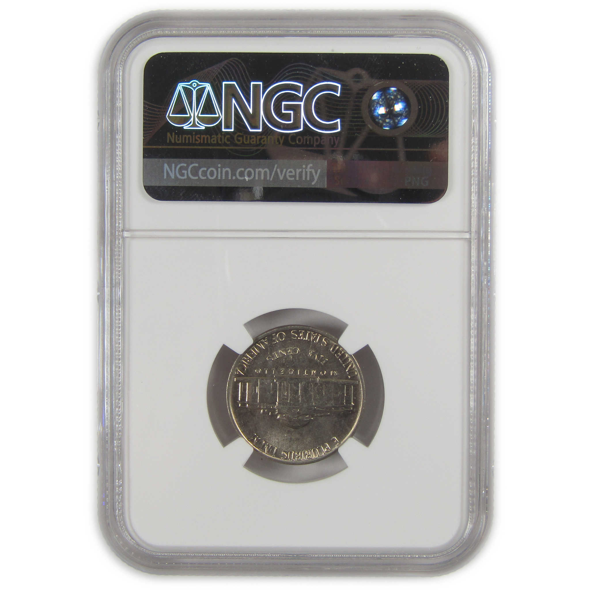 1982 D Jefferson Nickel MS 66 NGC Original Bag Fragment SKU:I23511