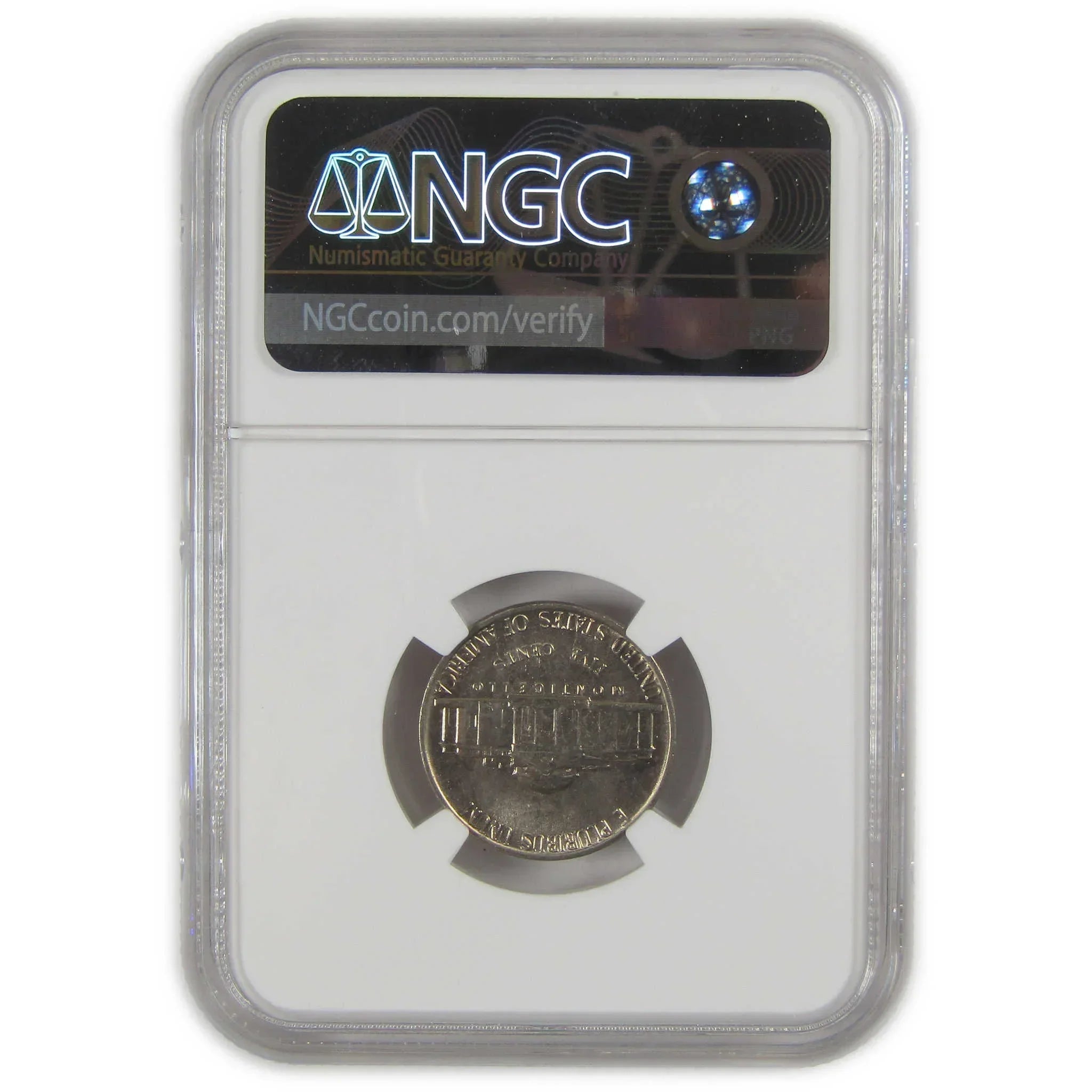1982 D Jefferson Nickel MS 66 NGC Original Bag Fragment SKU:I23511