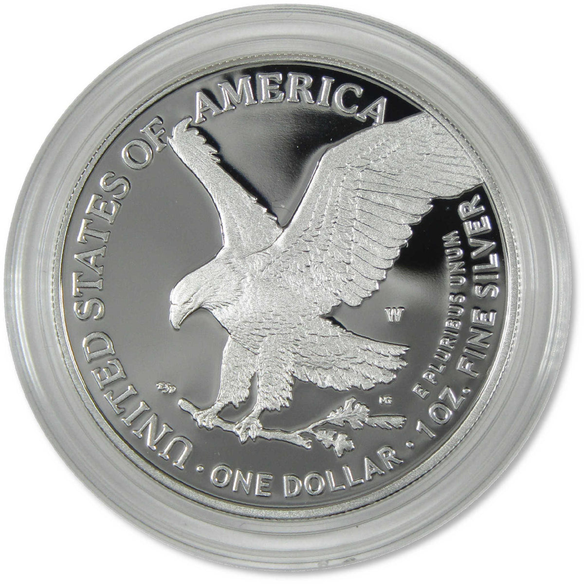 2025 W American Silver Eagle U.S. Army Privy Mark Proof Coin OGP COA