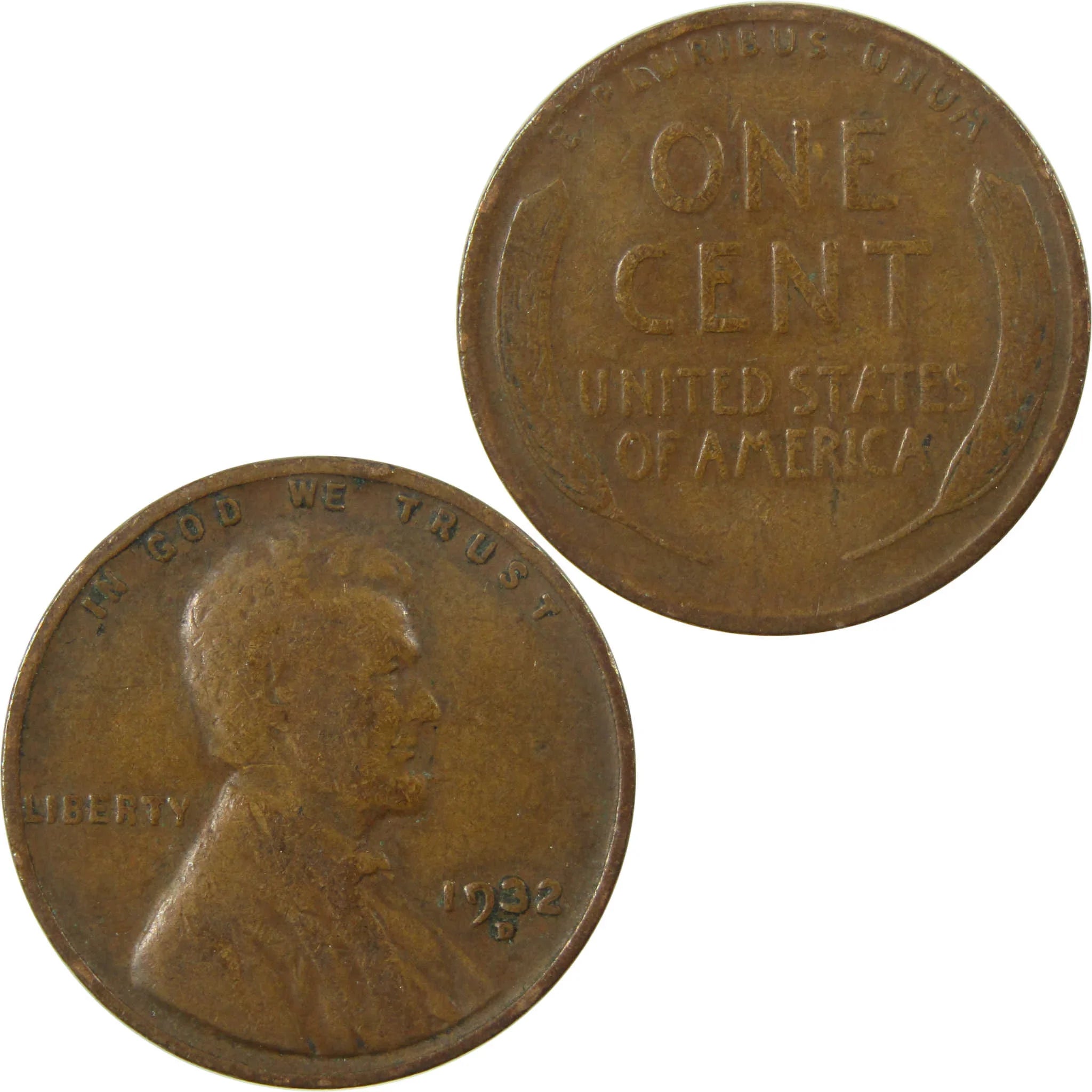 1932 D Lincoln Wheat Cent F Fine Penny SKU:I26710