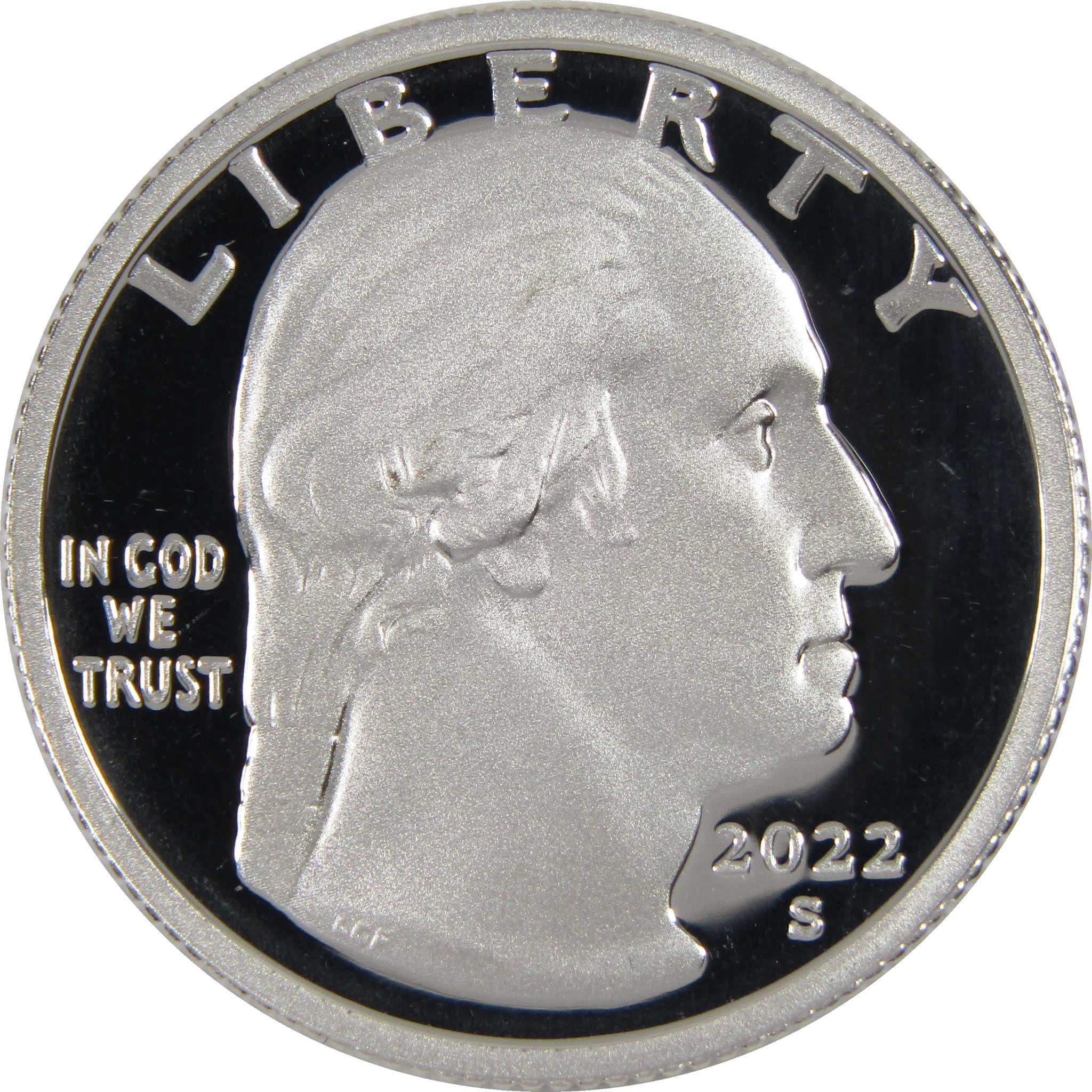 2022 S Maya Angelou American Women Quarter .999 Silver 25c Proof Coin