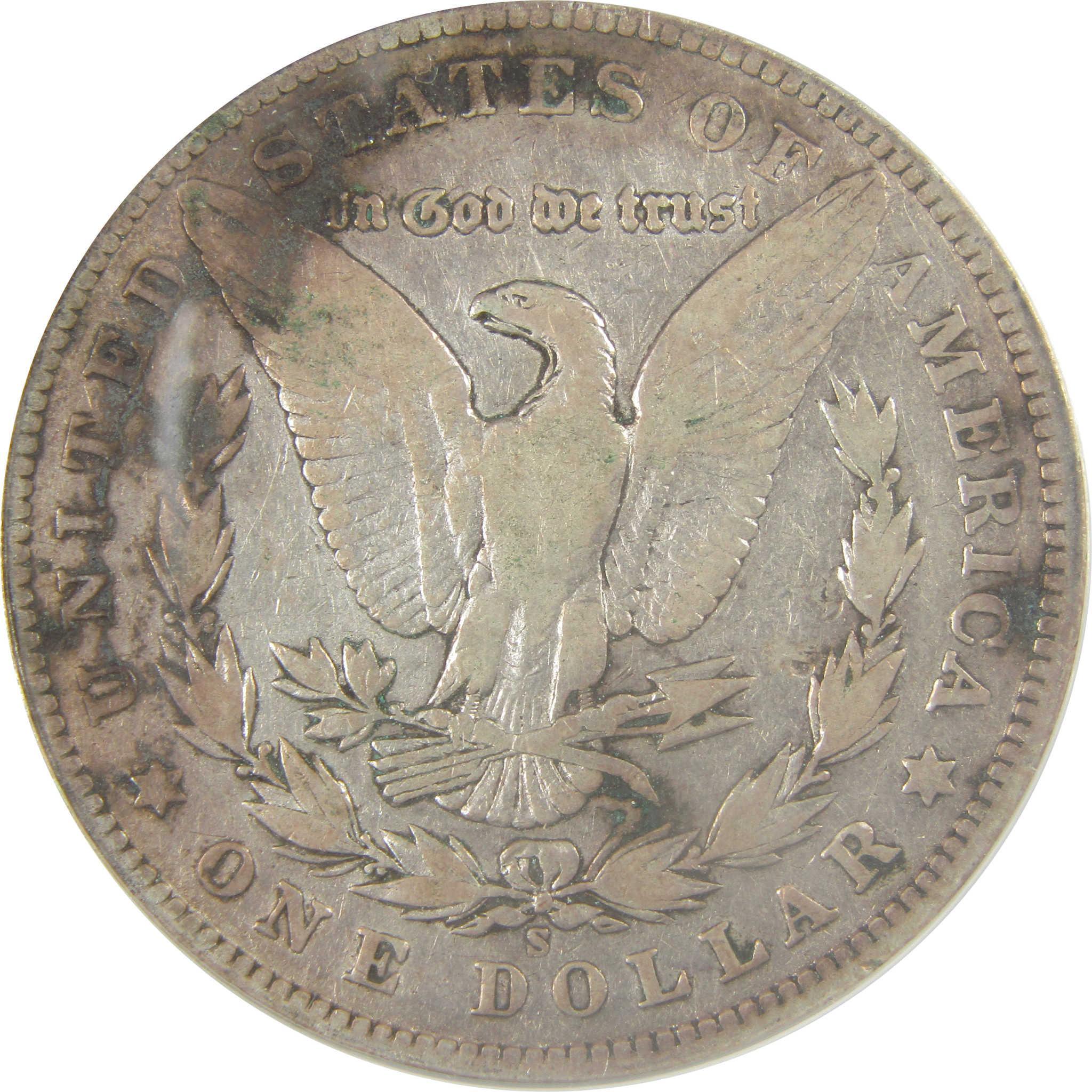 1903 S Morgan Dollar F 12 Details ANACS Silver $1 Coin SKU:I21700 - Morgan coin - Morgan silver dollar - Morgan silver dollar for sale - Profile Coins & Collectibles
