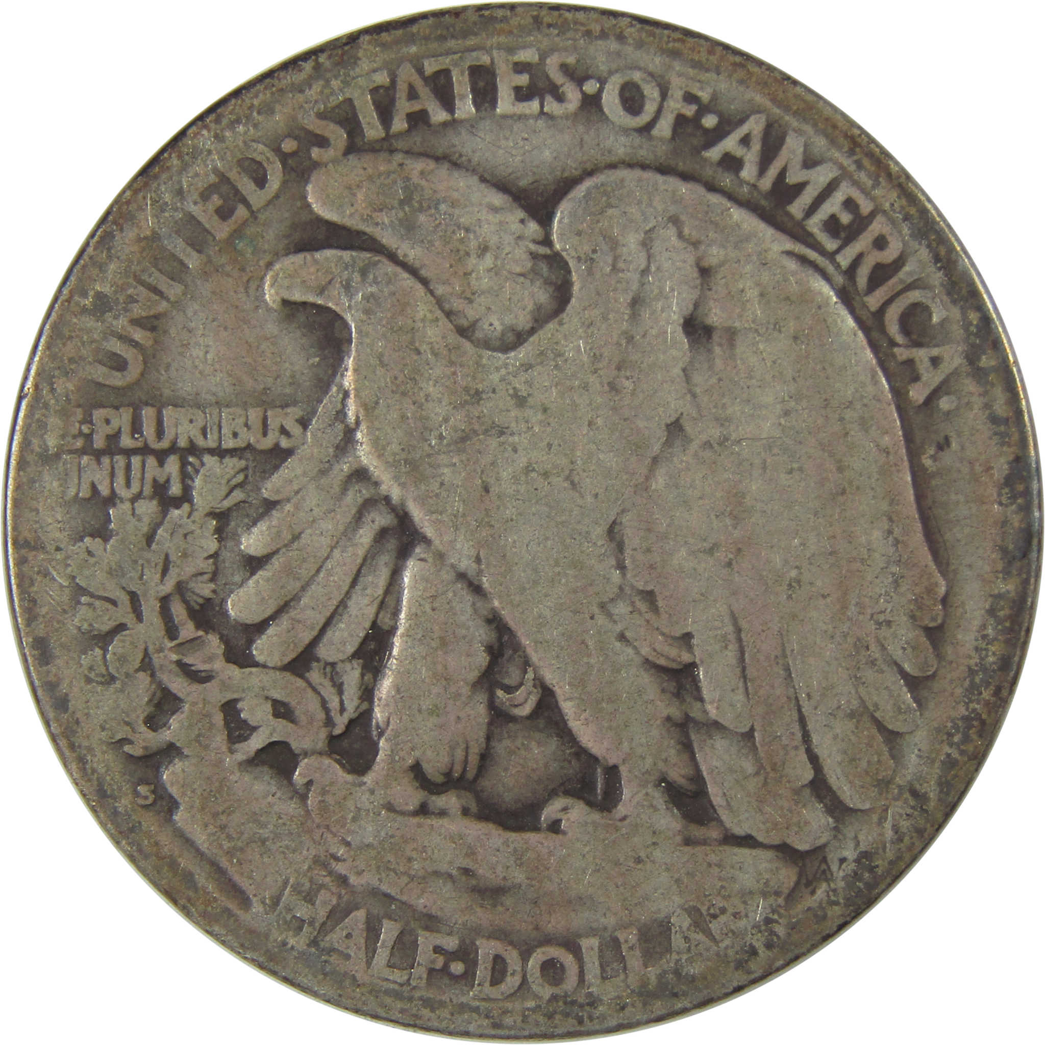 1921 S Liberty Walking Half Dollar AG About Good Silver SKU:I22707
