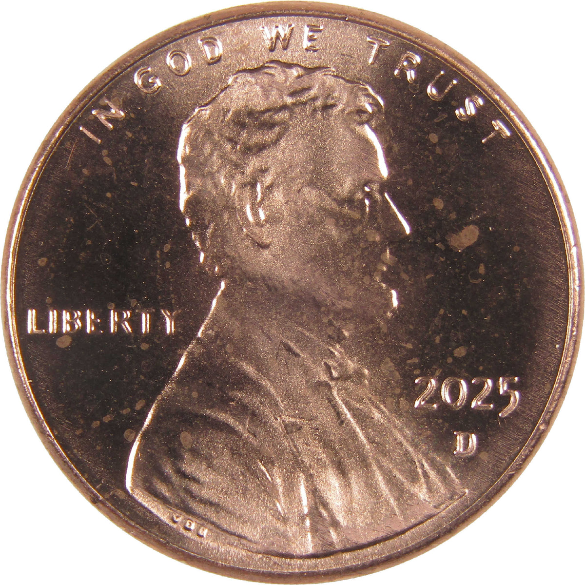 2025 D Lincoln Shield Cent Uncirculated Mint State Penny 1c Coin