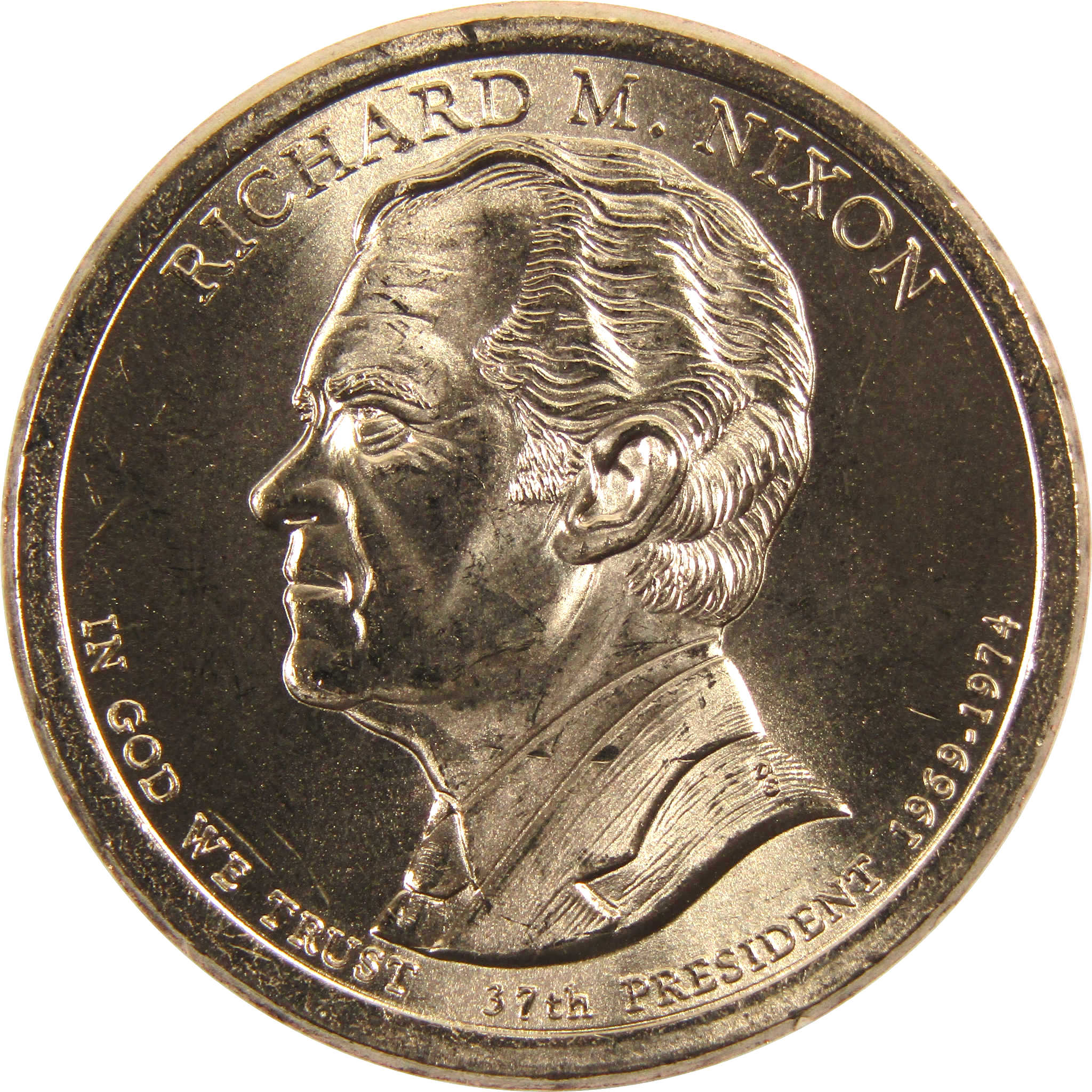 2016 P Richard M Nixon Presidential Dollar BU Uncirculated $1 Coin