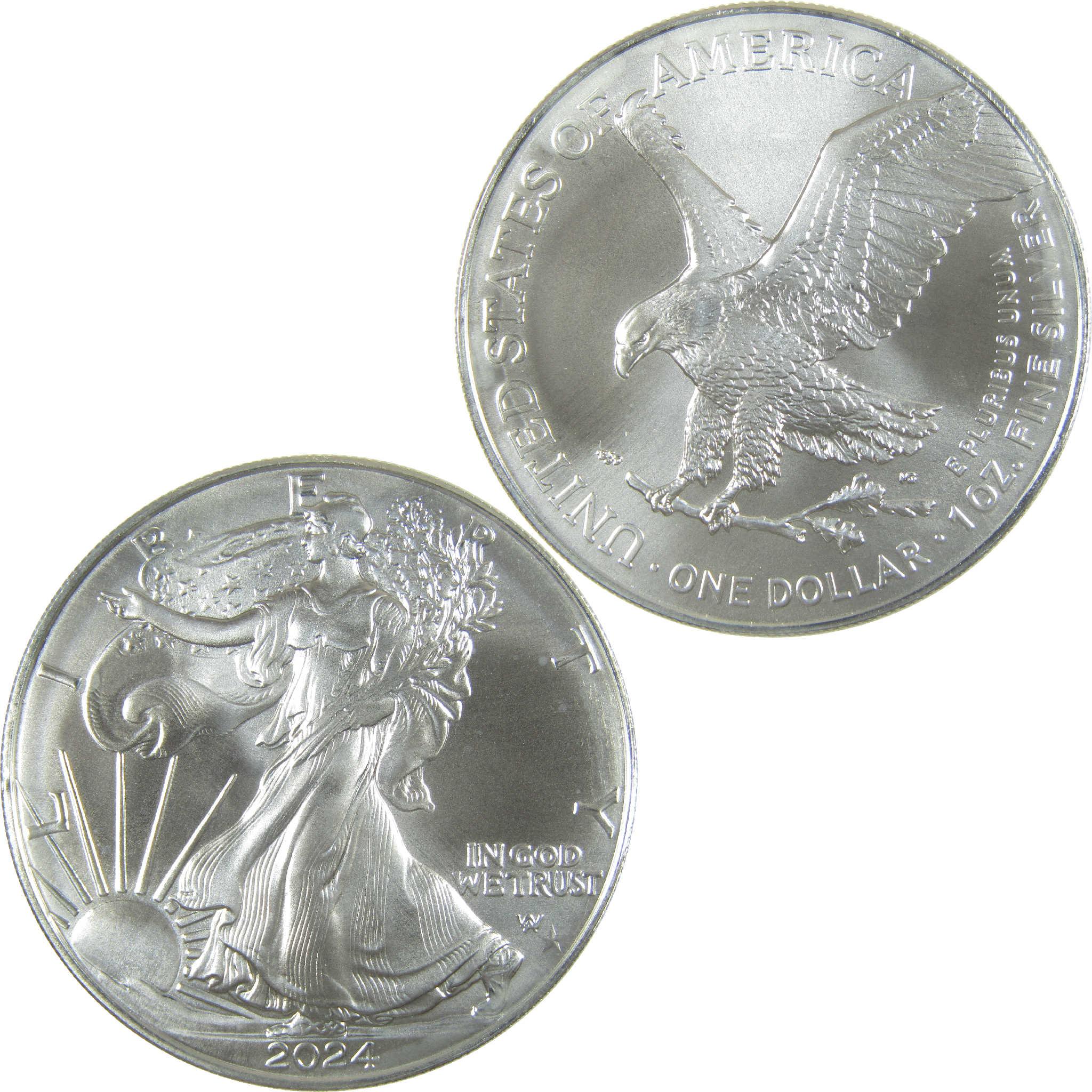 2024 (P) Star Privy Mark American Silver Eagle Uncirculated Coin