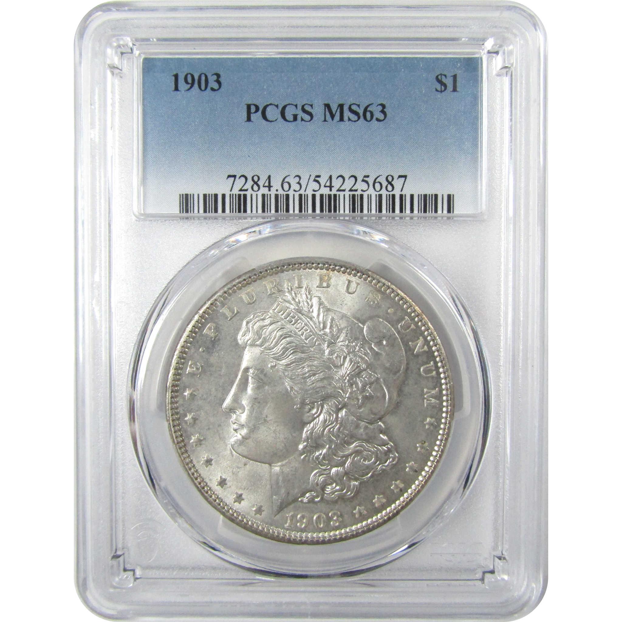 1903 Morgan Silver Dollar MS 63 PCGS Uncirculated $1 Coin SKU:I25987 - Morgan coin - Morgan silver dollar - Morgan silver dollar for sale - Profile Coins & Collectibles