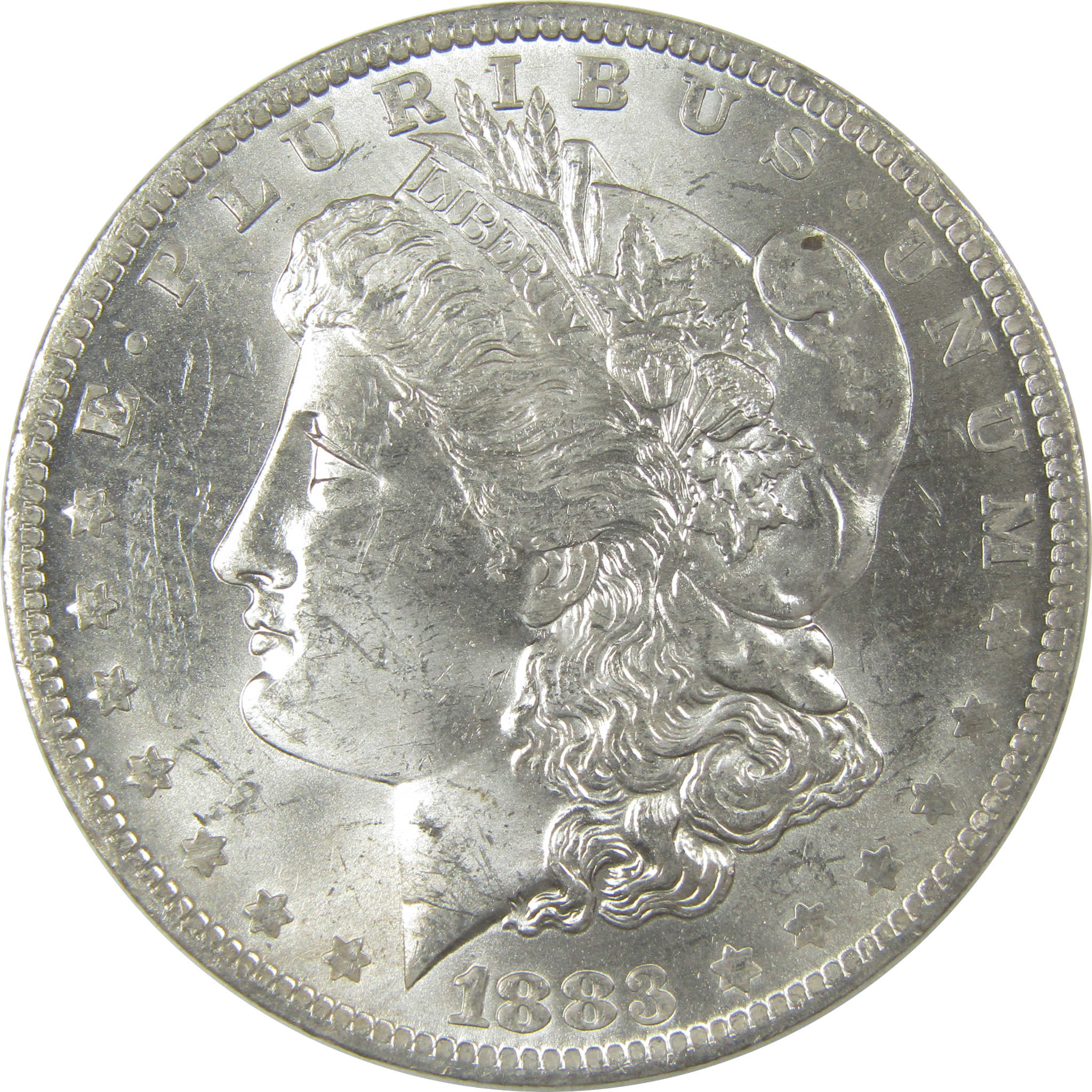 1883 O Morgan Dollar Uncirculated Silver $1 Coin SKU:I20481 - Morgan coin - Morgan silver dollar - Morgan silver dollar for sale - Profile Coins & Collectibles