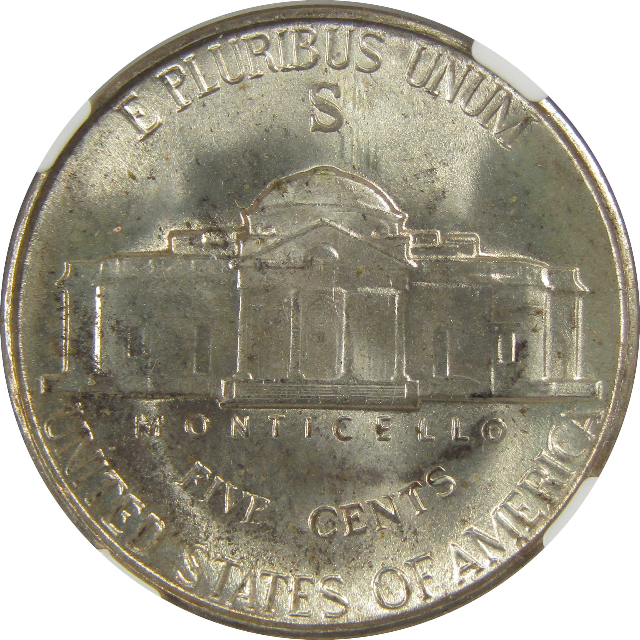 1945 S Jefferson Nickel MS 66 NGC Silver Bag Fragment SKU:I20314