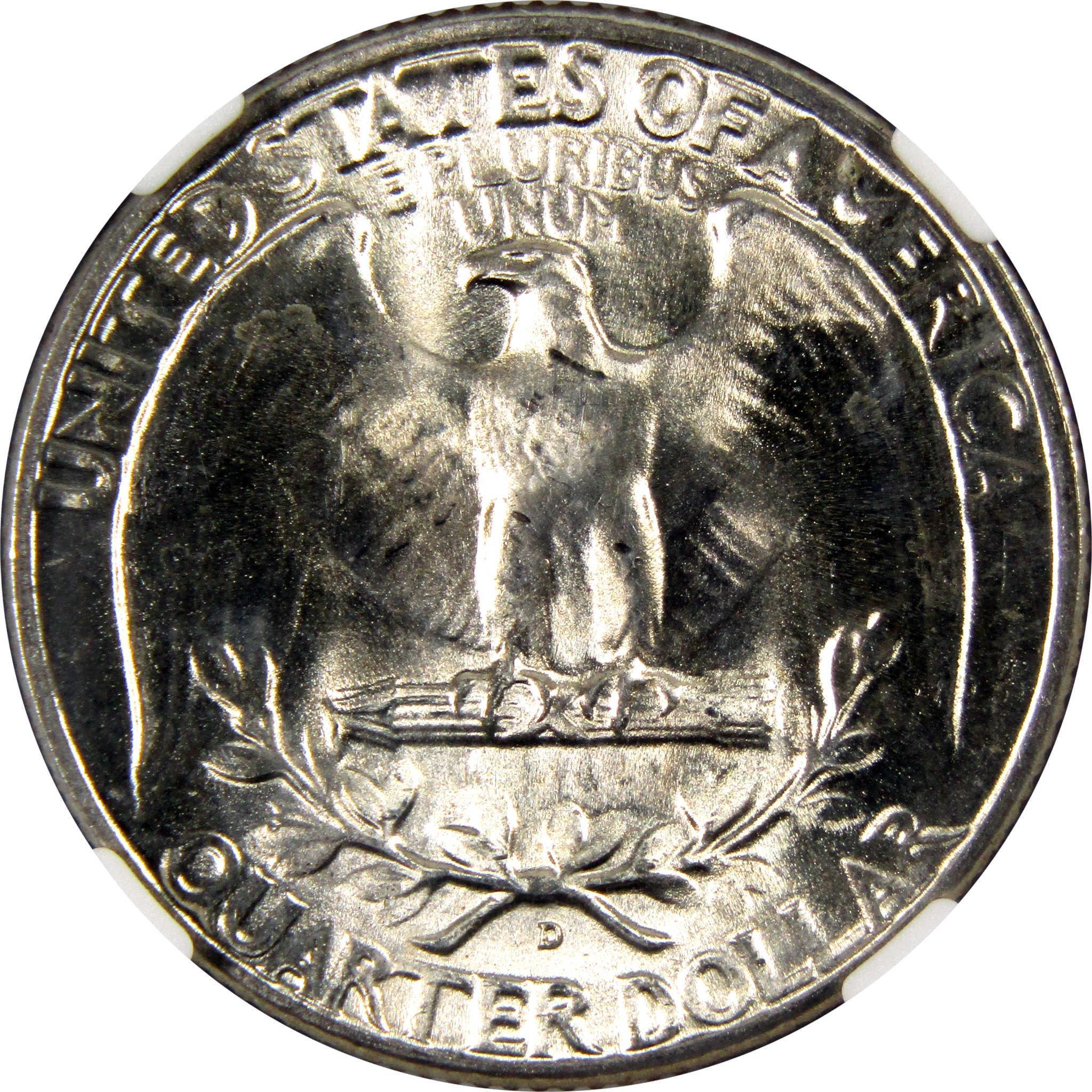 1946 D Washington Quarter MS 67 NGC 90% Silver 25c Unc SKU:I9231