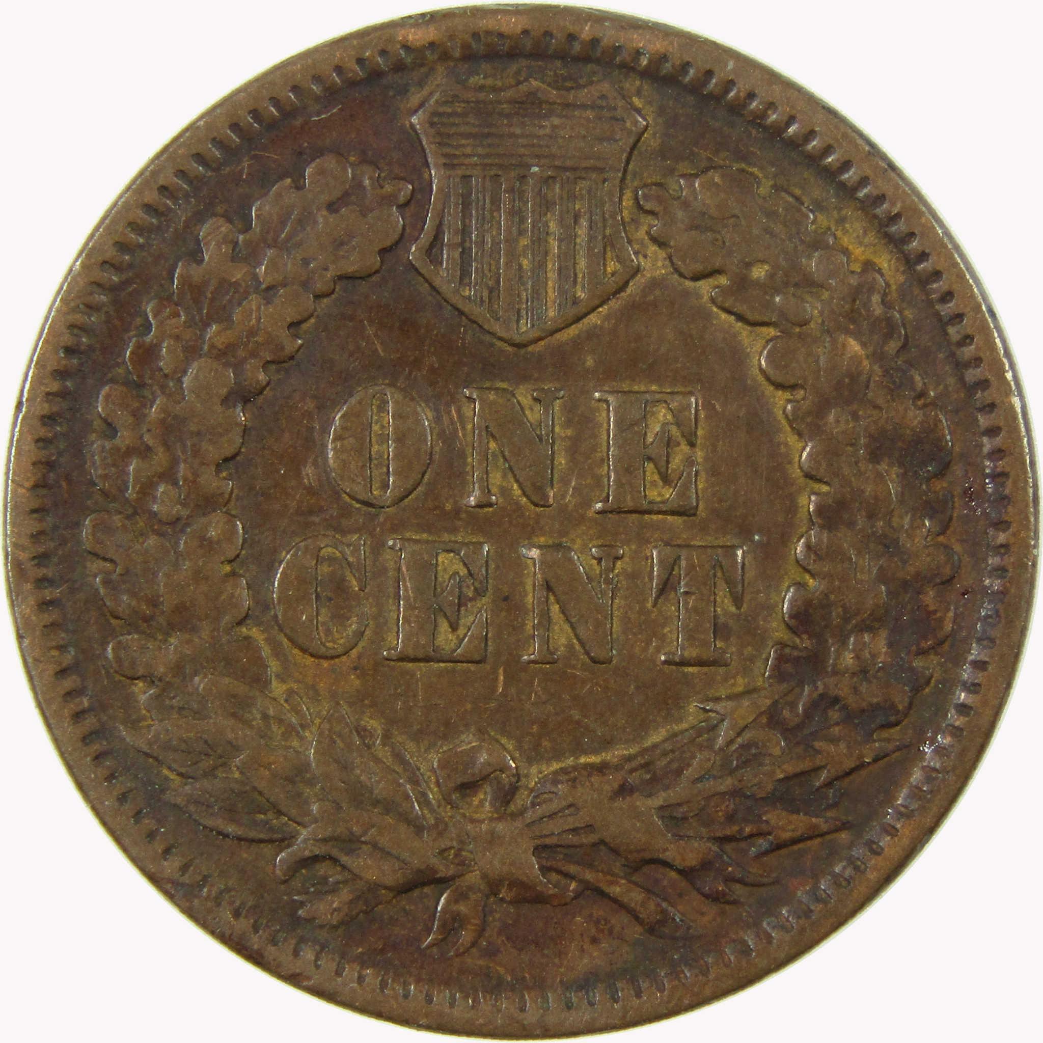 1894 Indian Head Cent F Fine Penny Collectible SKU:I26603