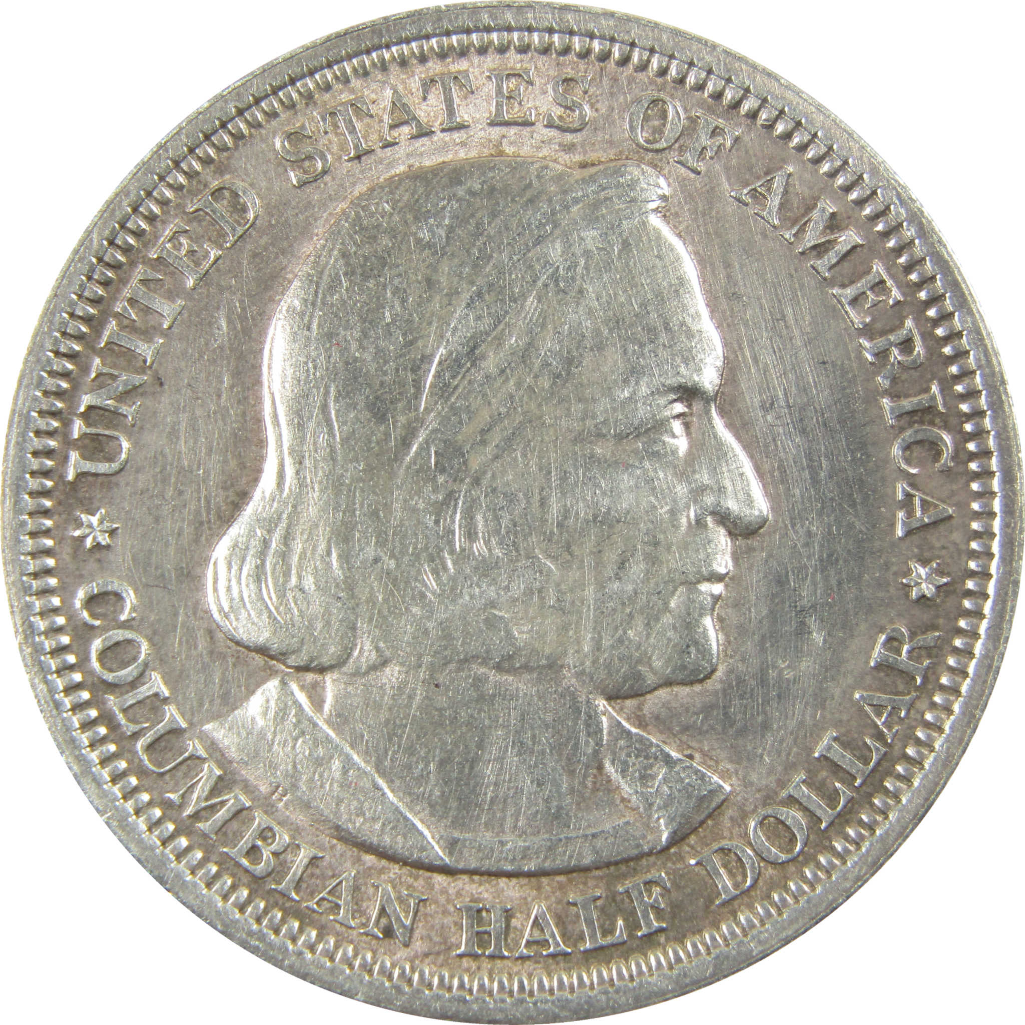 1893 Columbian Exposition Silver 50c XF EF Extremely Fine Details SKU: