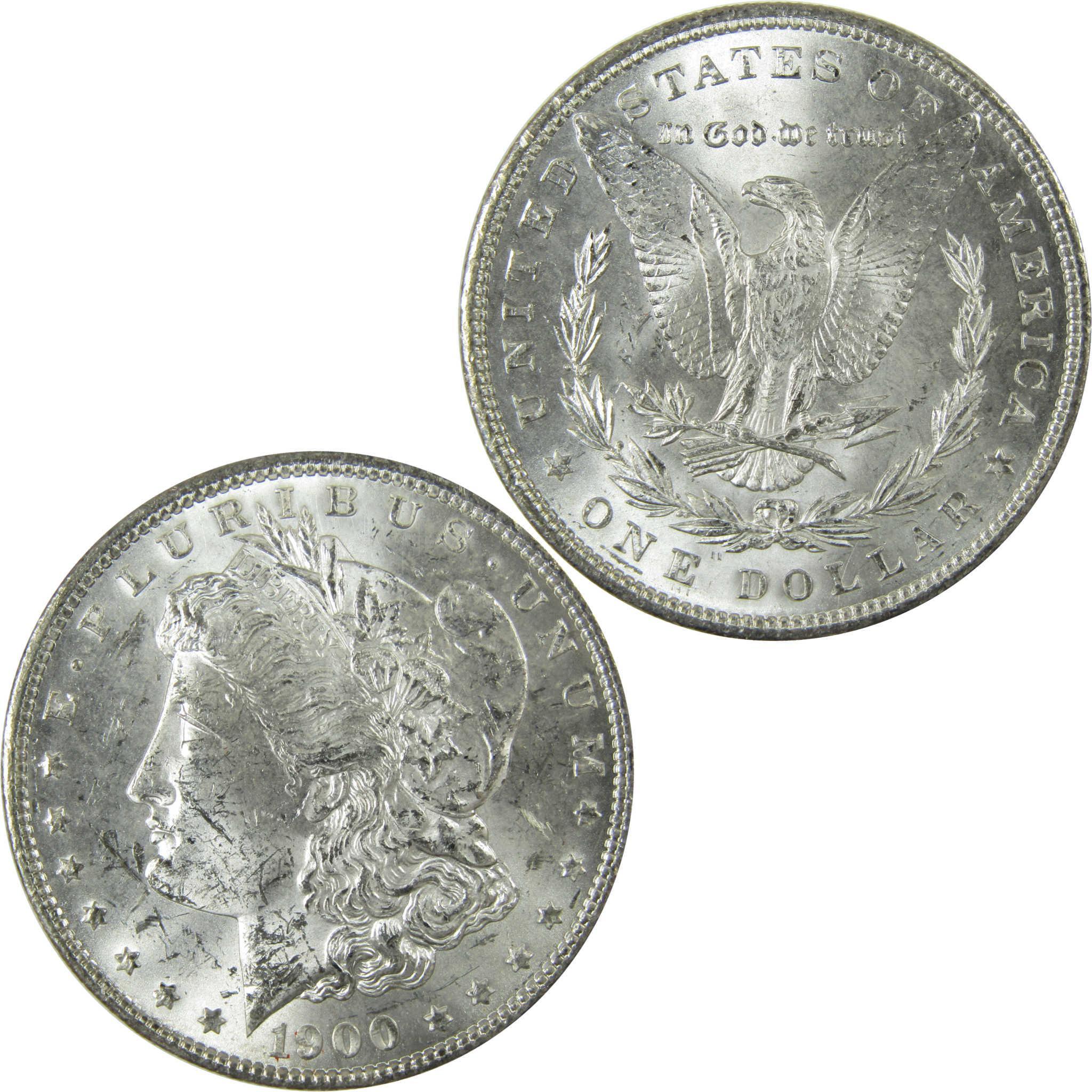 1900 Morgan Silver Dollar Uncirculated Mint State $1 Coin SKU:I27743 - Morgan coin - Morgan silver dollar - Morgan silver dollar for sale - Profile Coins & Collectibles