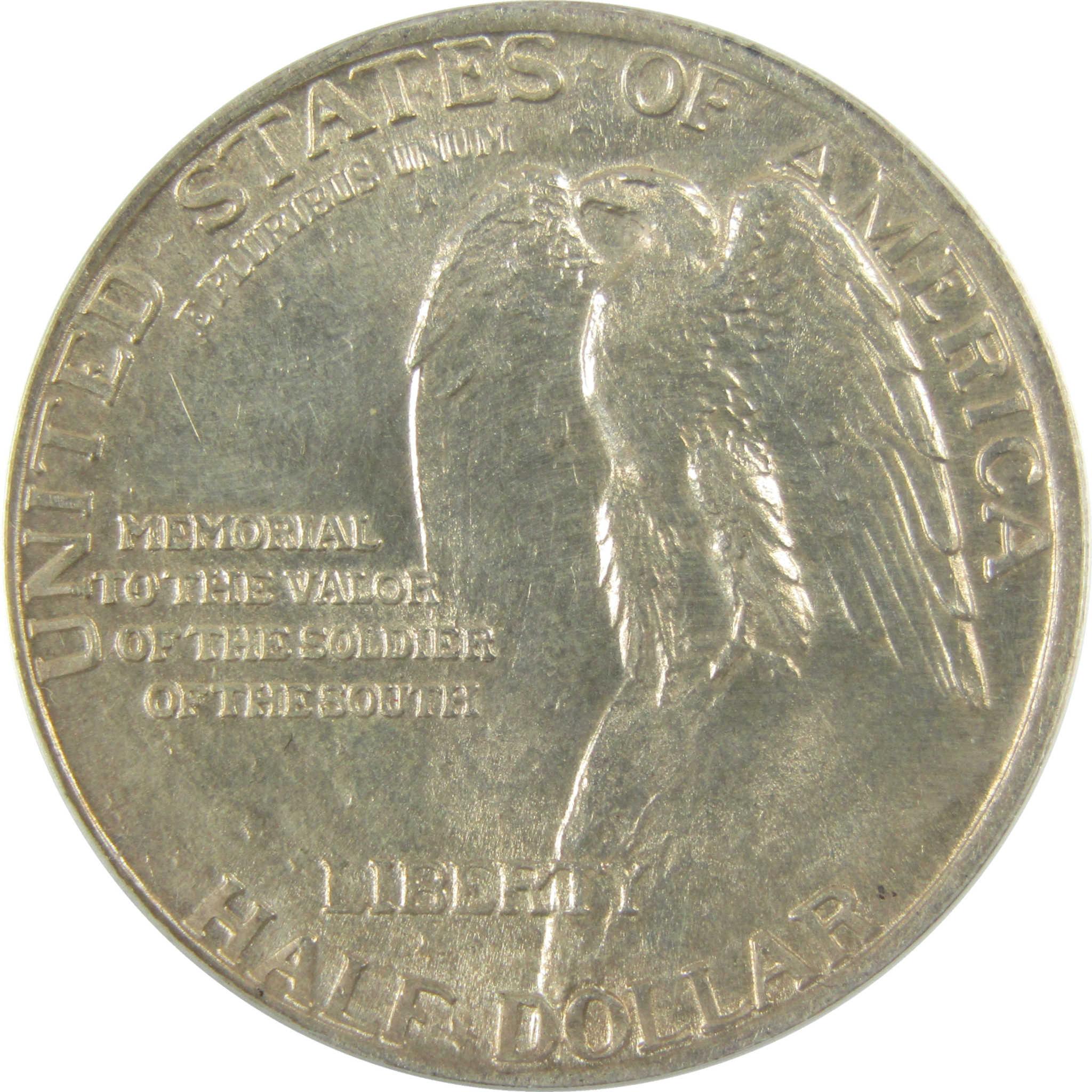 1925 Stone Mountain Memorial DDR Silver 50c MS 63 ANACS SKU:I28011