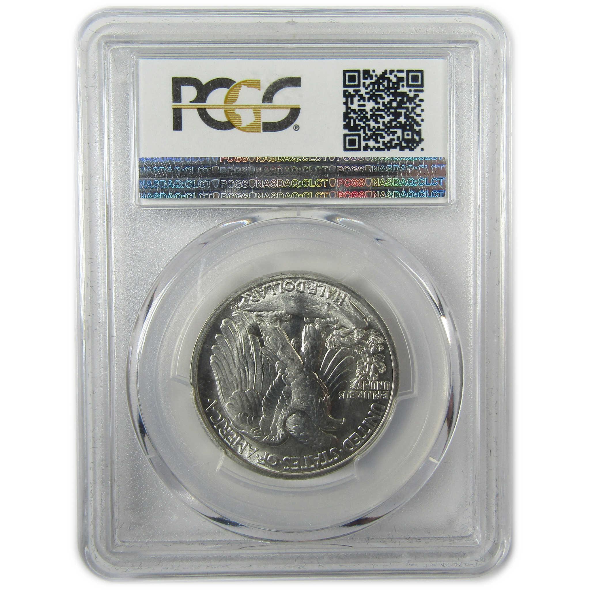 1941 D Liberty Walking Silver 50cMS 66 PCGS Uncirculated SKU:CP1419