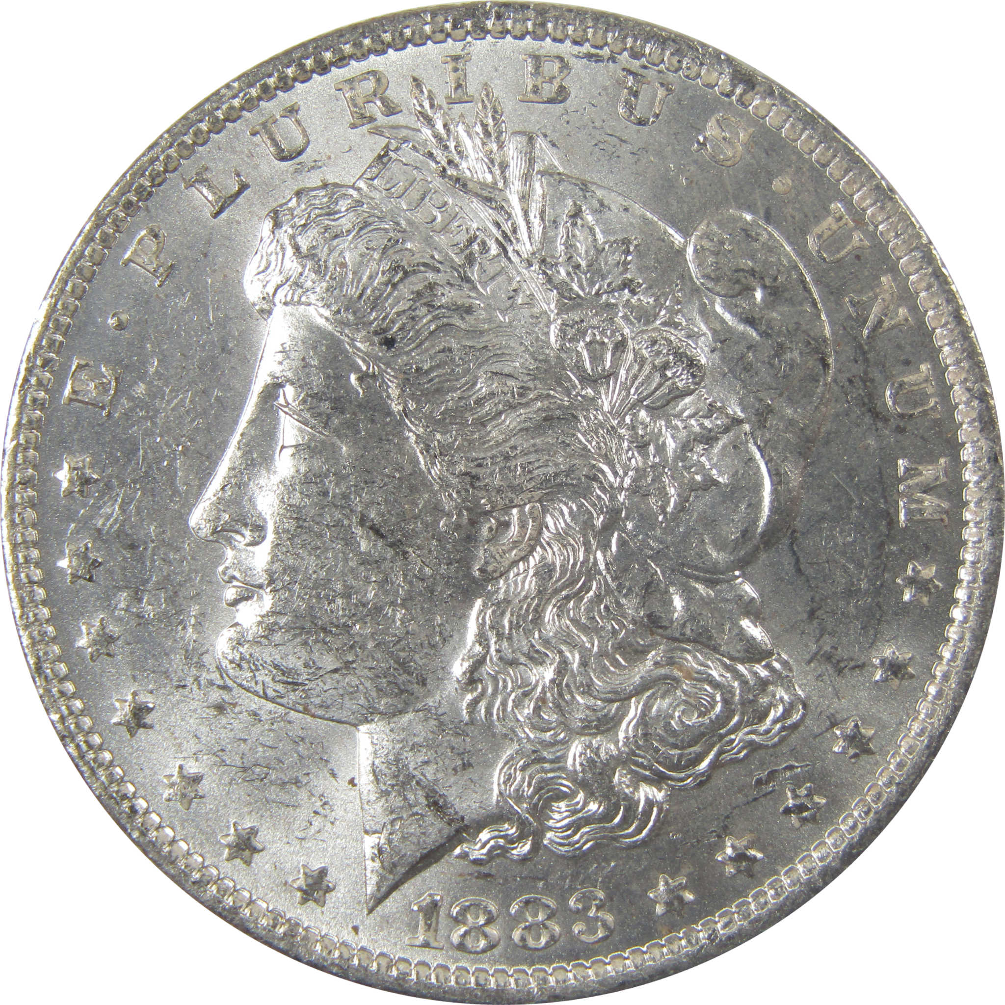 1883 O Morgan Silver Dollar Uncirculated Mint State $1 Coin SKU:I24866 - Morgan coin - Morgan silver dollar - Morgan silver dollar for sale - Profile Coins & Collectibles