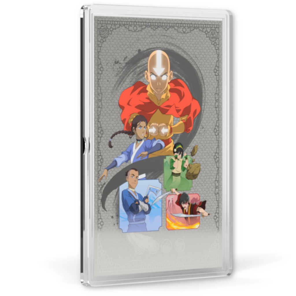 2025 Avatar The Last Airbender Team Avatar Collectible Silver Foil