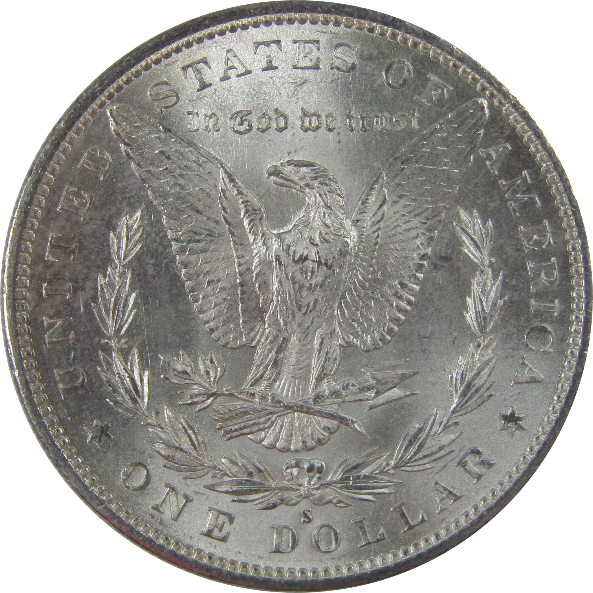 1879 S Morgan Dollar Uncirculated Silver $1 Coin SKU:CPC1163 - Morgan coin - Morgan silver dollar - Morgan silver dollar for sale - Profile Coins & Collectibles