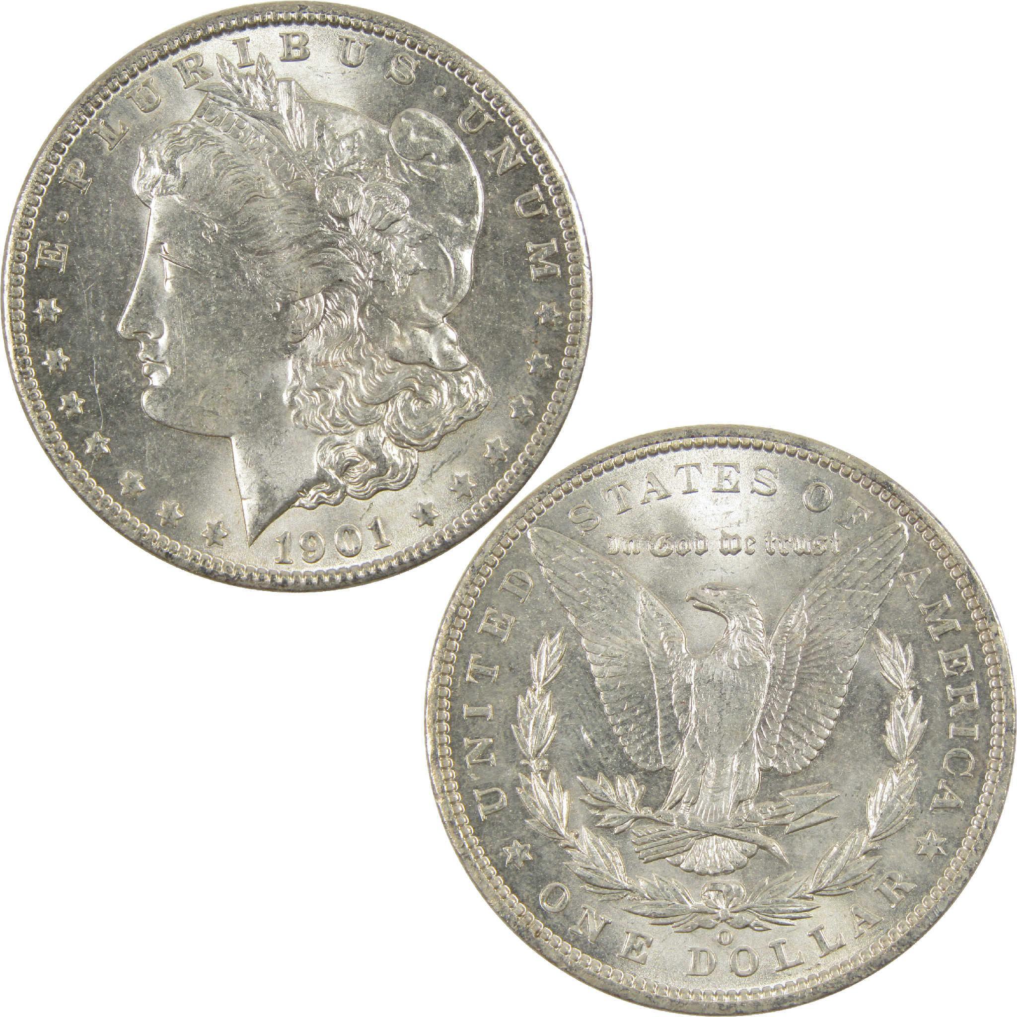 1901 O Morgan Dollar CH AU Choice About Uncirculated Silver $1 Coin - Morgan coin - Morgan silver dollar - Morgan silver dollar for sale - Profile Coins & Collectibles