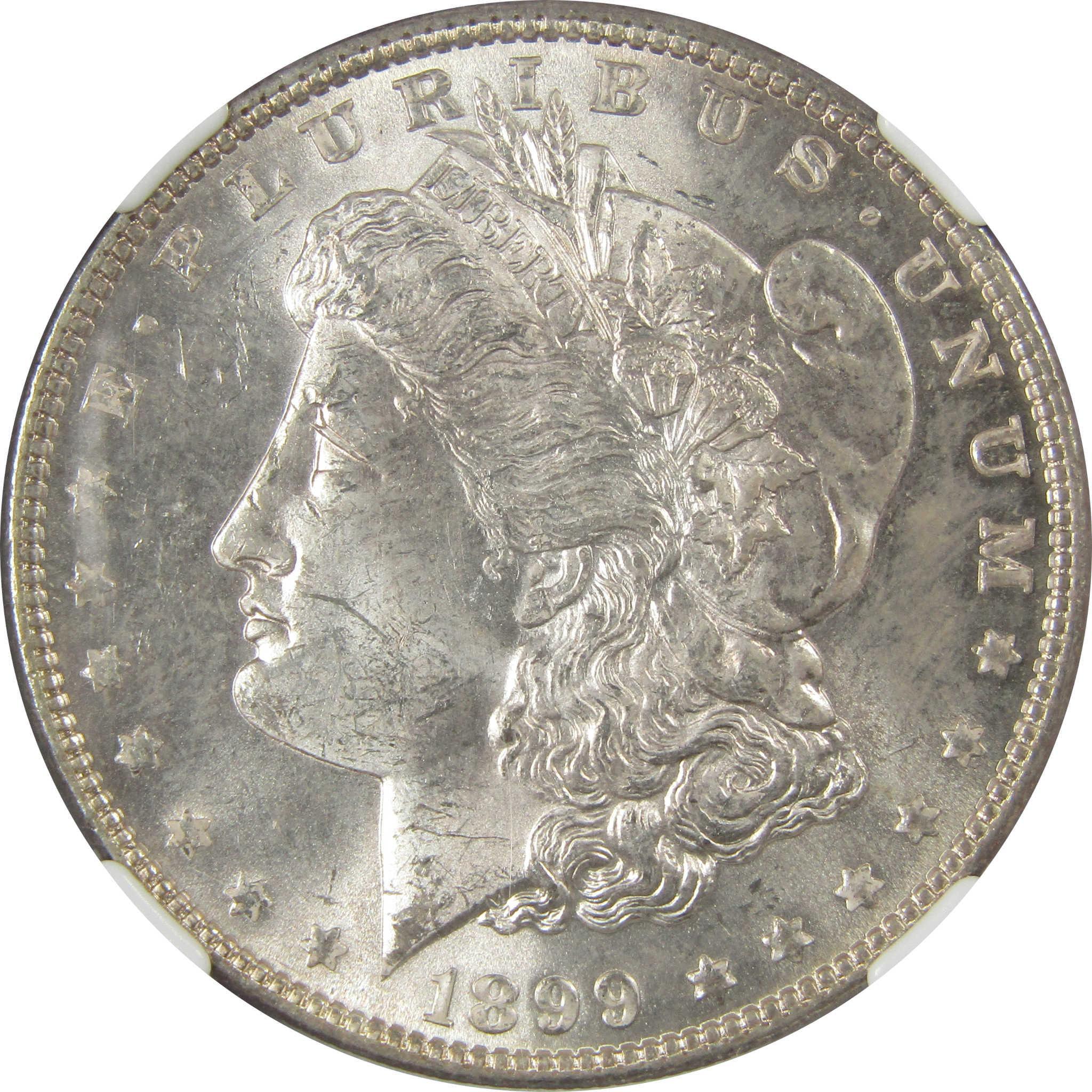 1899 Morgan Silver Dollar MS 63 NGC Uncirculated $1 Coin SKU:I26605 - Morgan coin - Morgan silver dollar - Morgan silver dollar for sale - Profile Coins & Collectibles