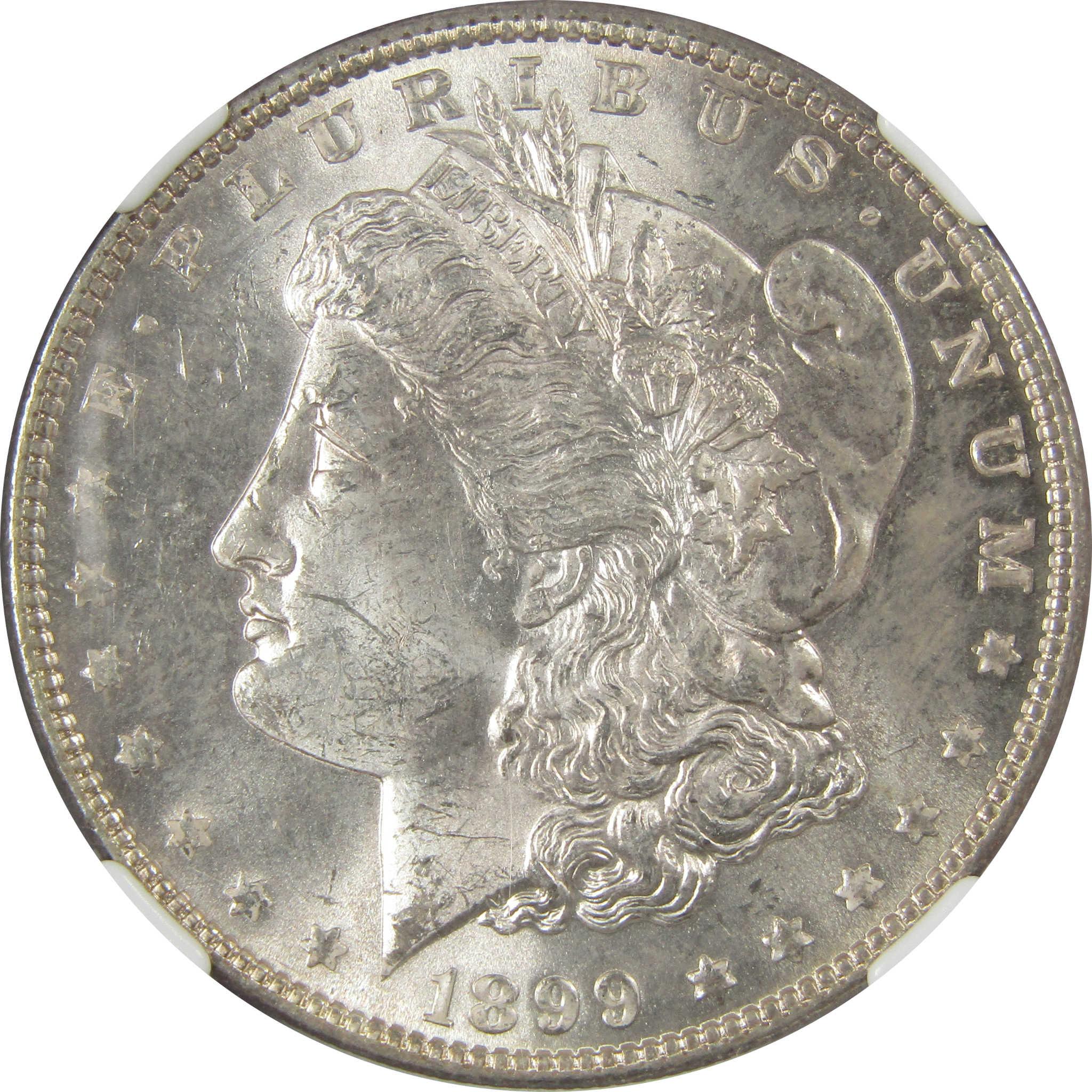 1899 Morgan Silver Dollar MS 63 NGC Uncirculated $1 Coin SKU:I26605 - Morgan coin - Morgan silver dollar - Morgan silver dollar for sale - Profile Coins & Collectibles