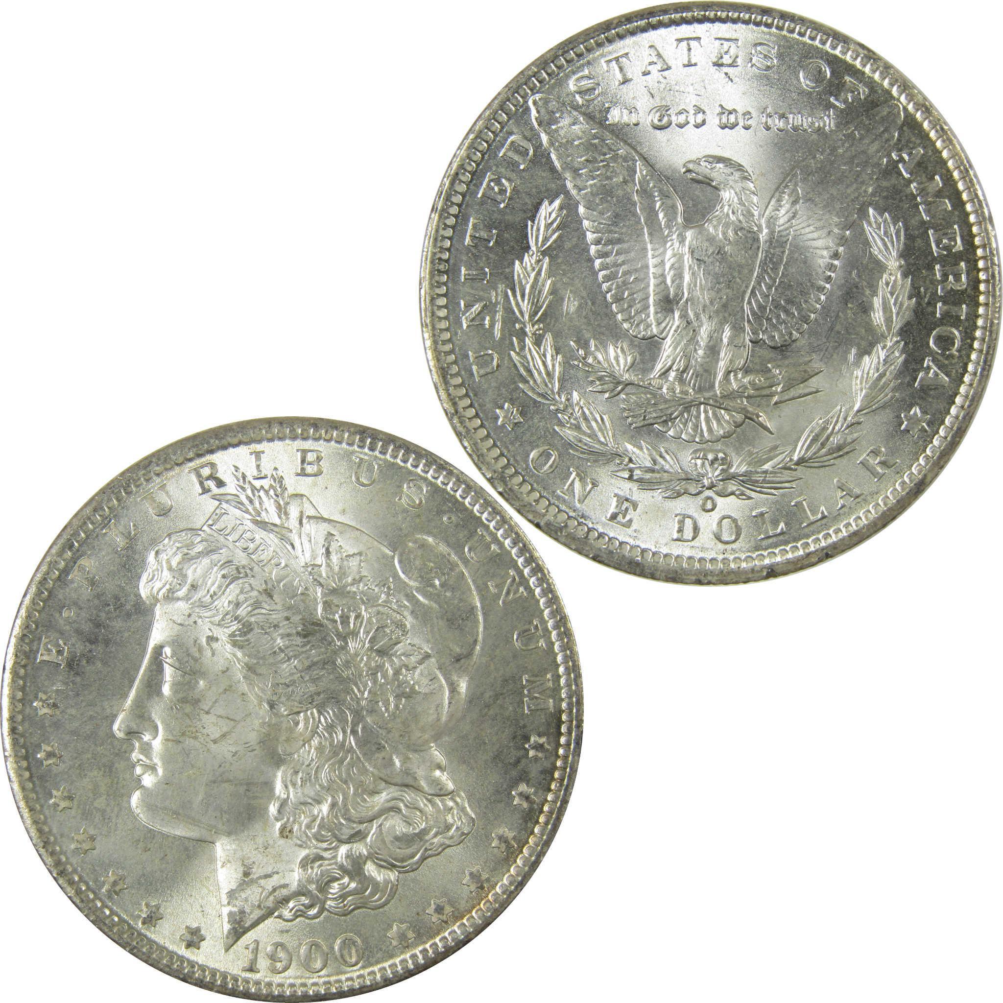 1900 O Morgan Silver Dollar Uncirculated Mint State $1 Coin SKU:I27729 - Morgan coin - Morgan silver dollar - Morgan silver dollar for sale - Profile Coins & Collectibles