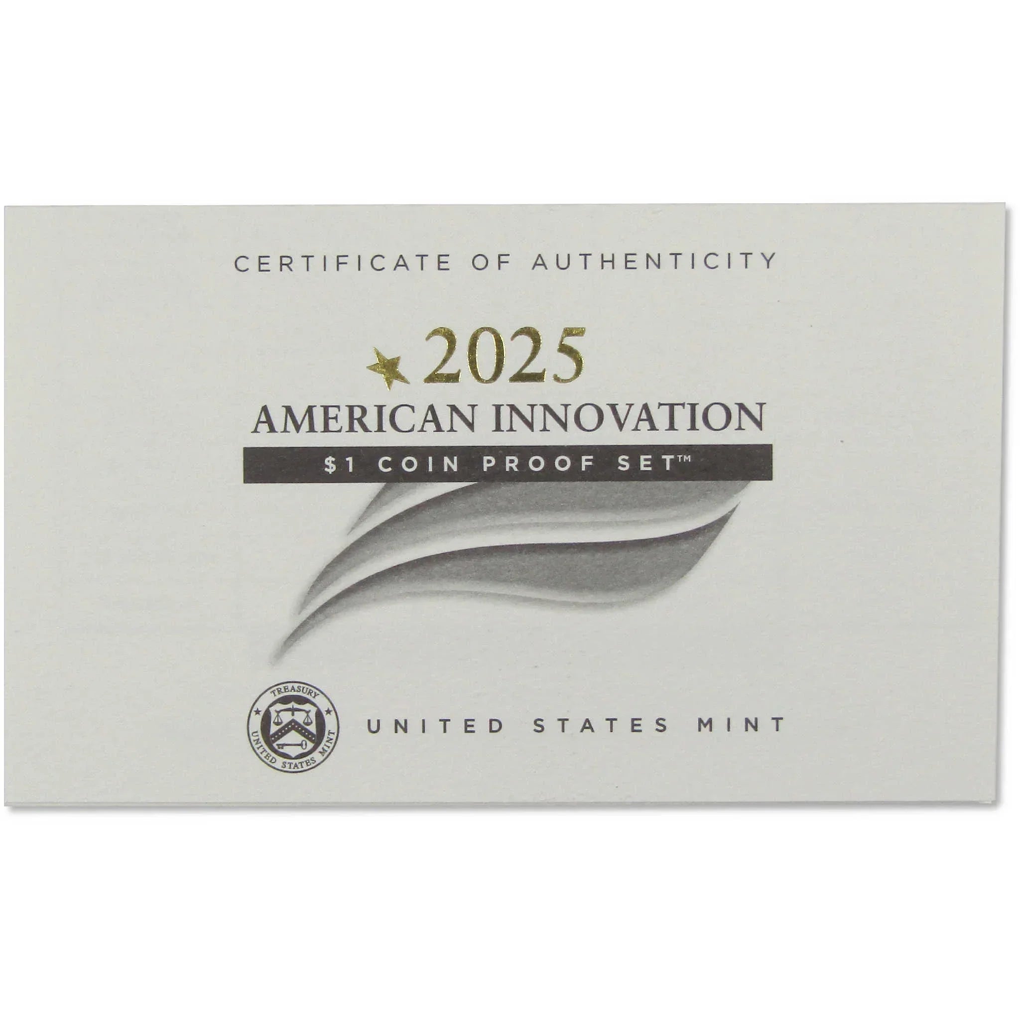2025 American Innovation Dollar Proof Set U.S. Mint Packaging OGP COA
