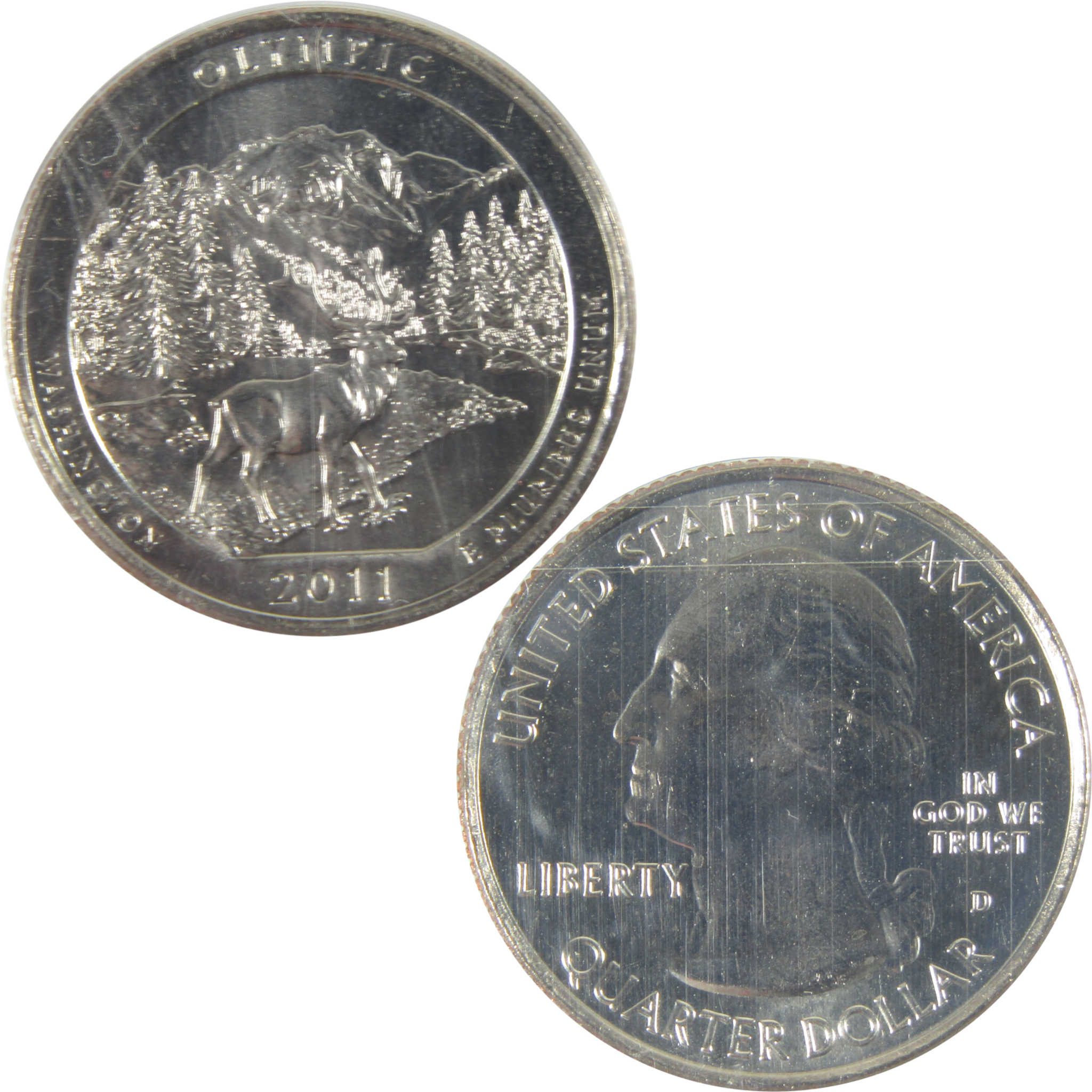 2011 Olympic America the Beautiful Quarters 3-Coin Set SKU:CPC9003